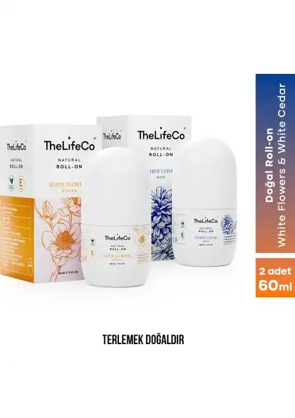 TheLifeCo Doğal Roll-On Deodorant: Ferah Etki ve Doğal İçerikler