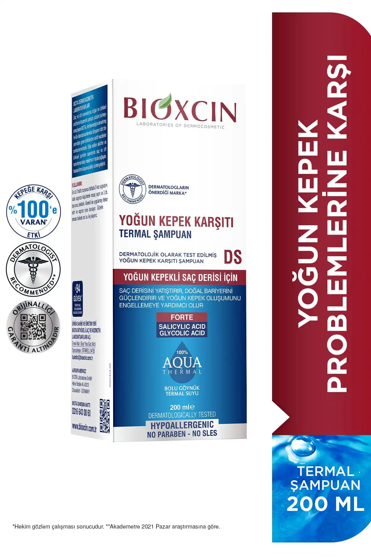 Bioxcin Aqua Thermal Yoğun Kepek Karşıtı Şampuan: Kullanıcı Deneyimleri ve Özellikleri