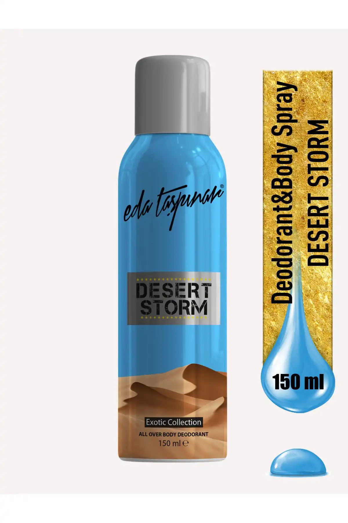 Eda Taşpınar Desert Storm Kadın Deodorant İncelemesi: Kalıcılık ve Koku Profili İle
