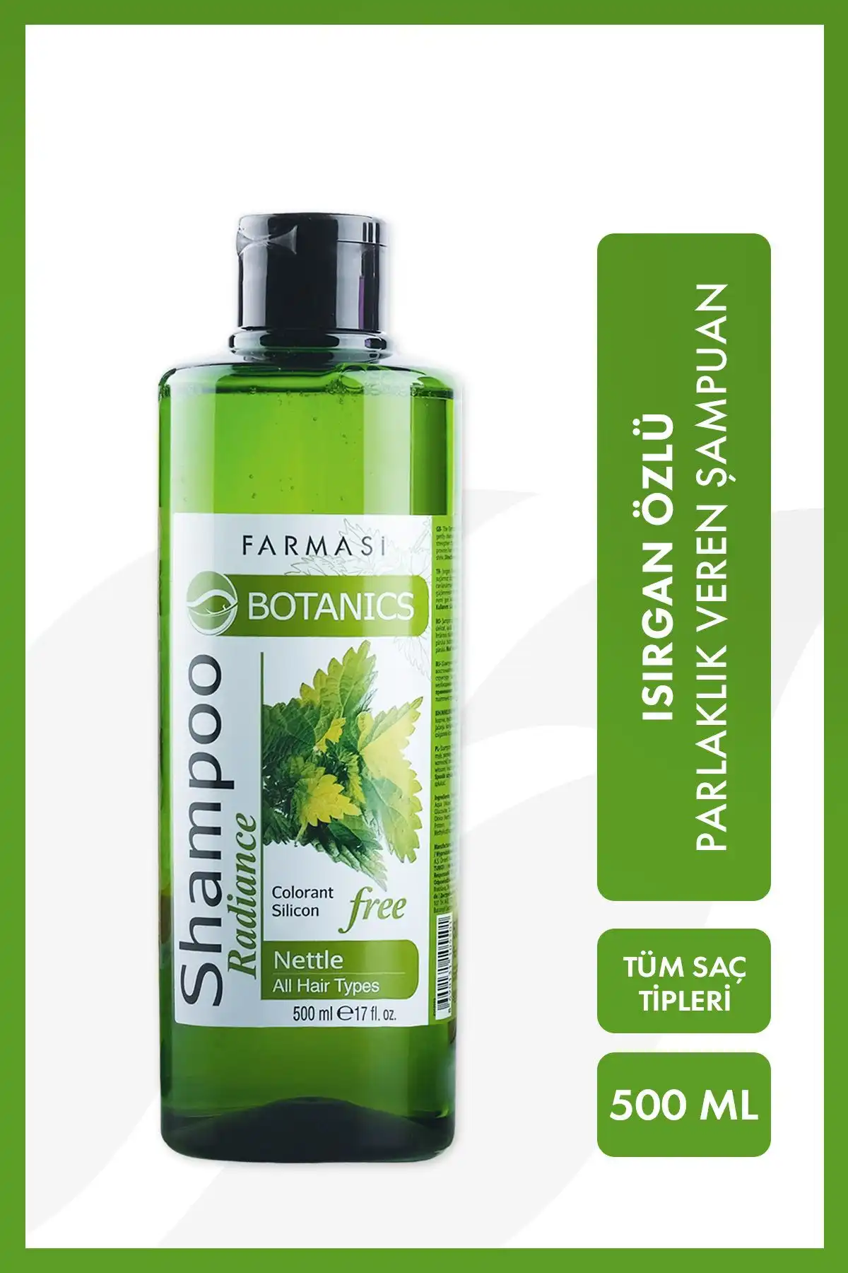 Farmasi Botanics Isırgan Özlü Parlaklık Veren Şampuan İncelemesi