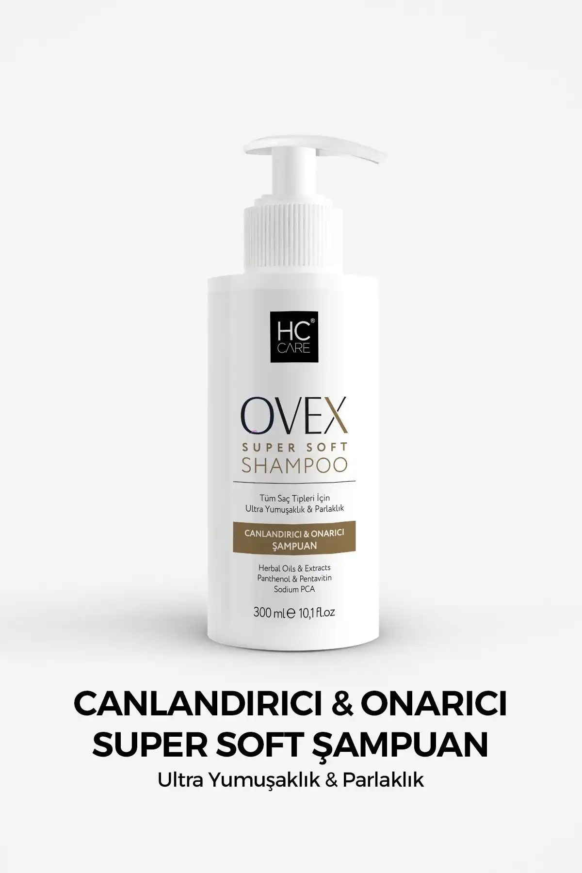 HC Care HC Ovex Super Soft Şampuan: Doğal İçerik ve Vegan Formül ile Etkili Saç Bakımı
