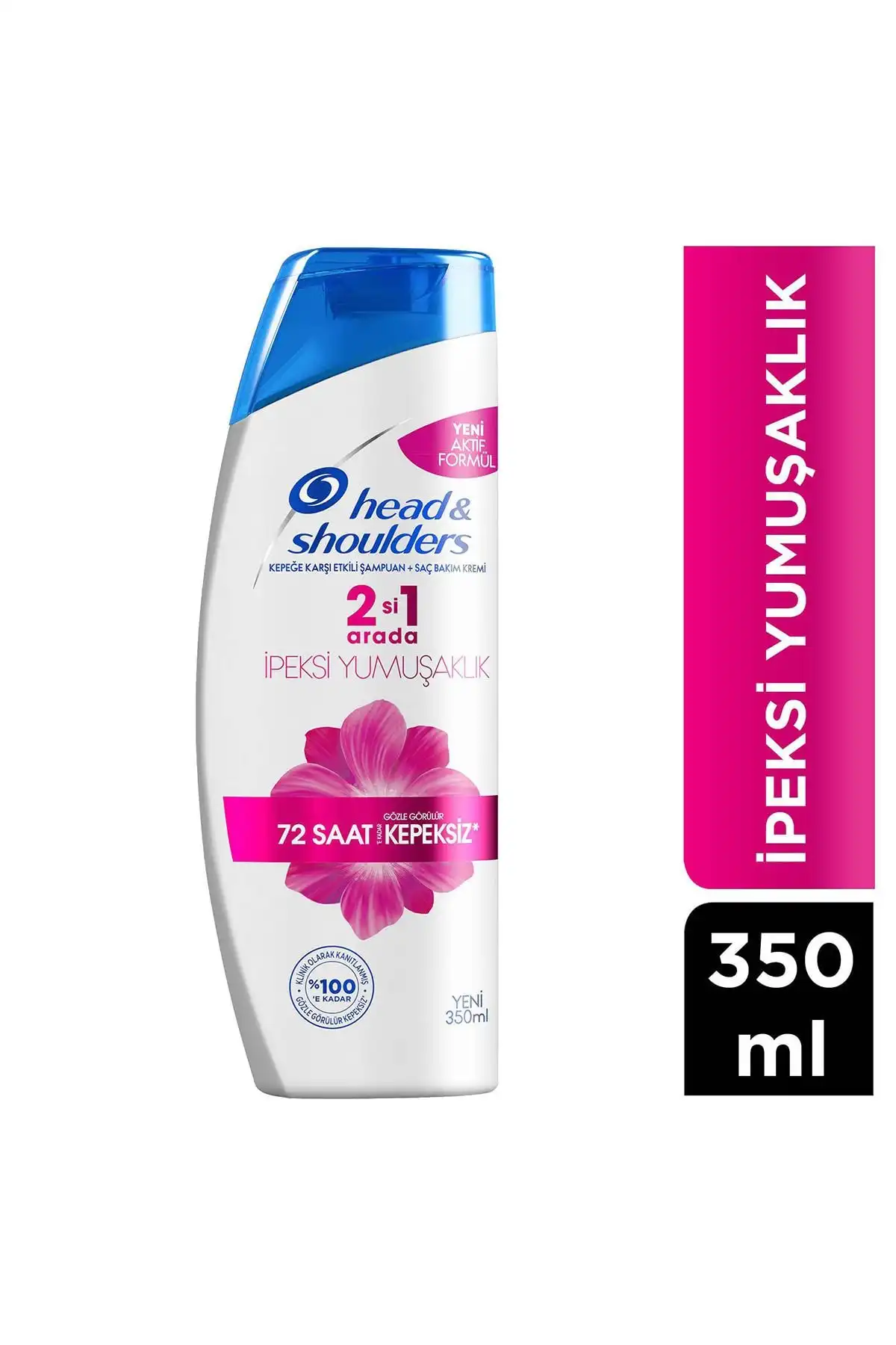 Head And Shoulders İpeksi Yumuşaklık ile Kepeğe Karşı Etkili Bakım Şampuanı