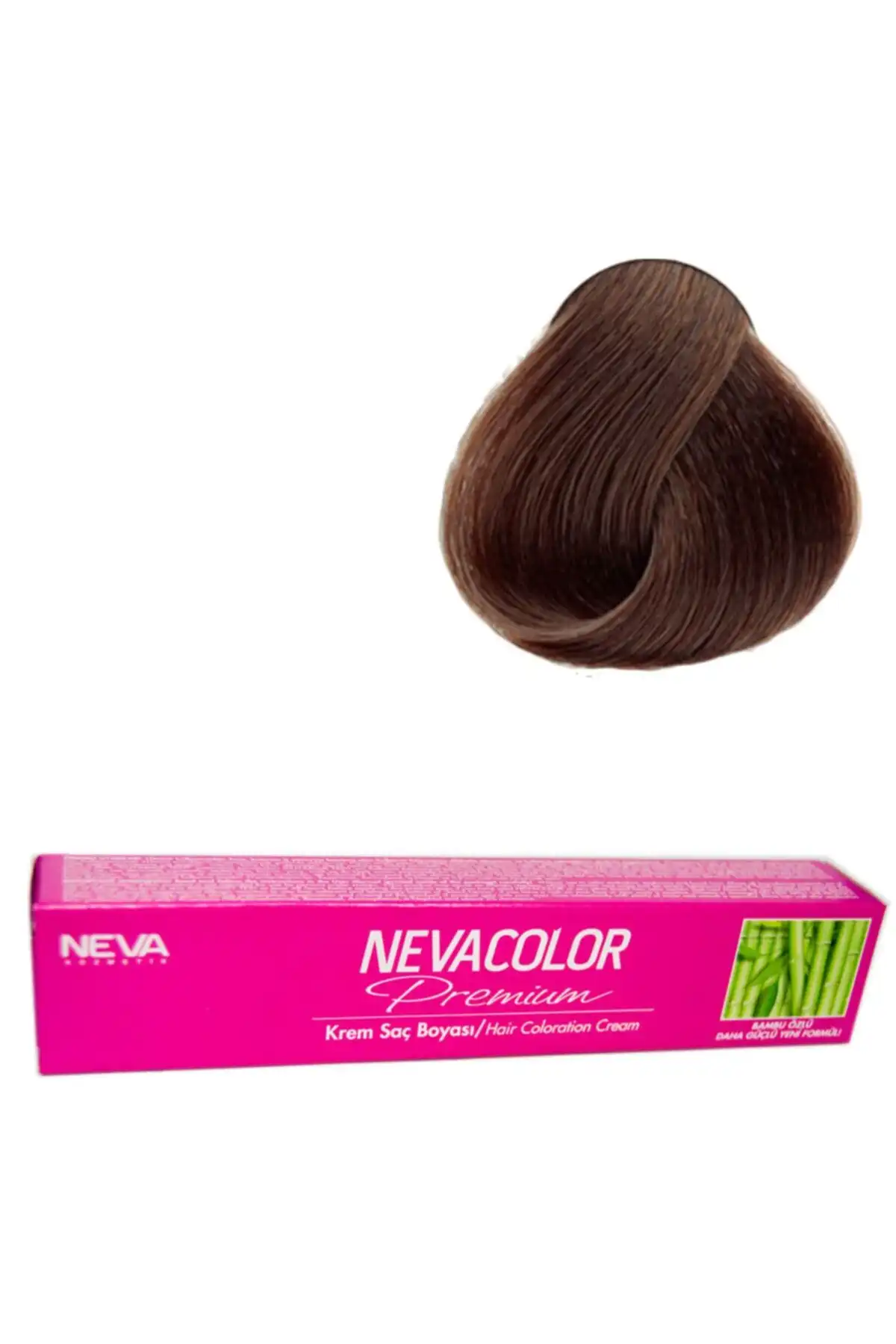 Neva Color Nevacolor Tüp Boya 6.1 Küllü Koyu Kumral: Saçlarınıza Doğallık Katın