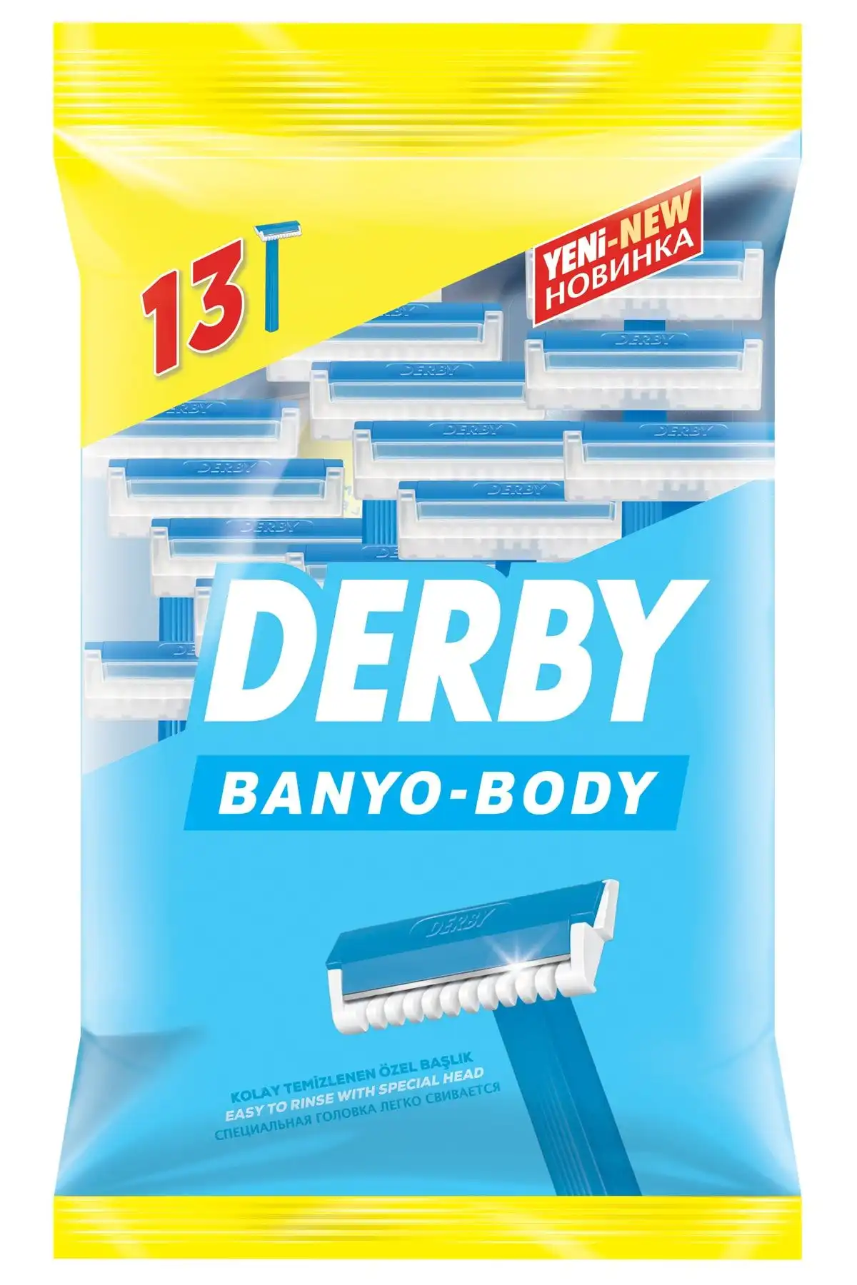 Derby Banyo Body 10+3 Tıraş Bıçağı İncelemesi: Pratik ve Hijyenik Kullanım