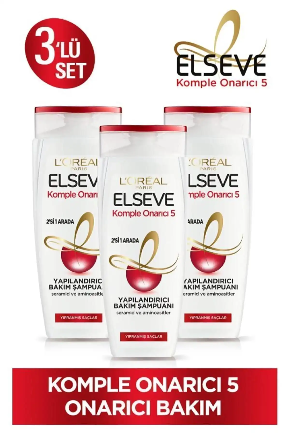 Elseve Komple Onarıcı 5 Şampuan: Etkili Saç Bakımı İçin İdeal Çözüm
