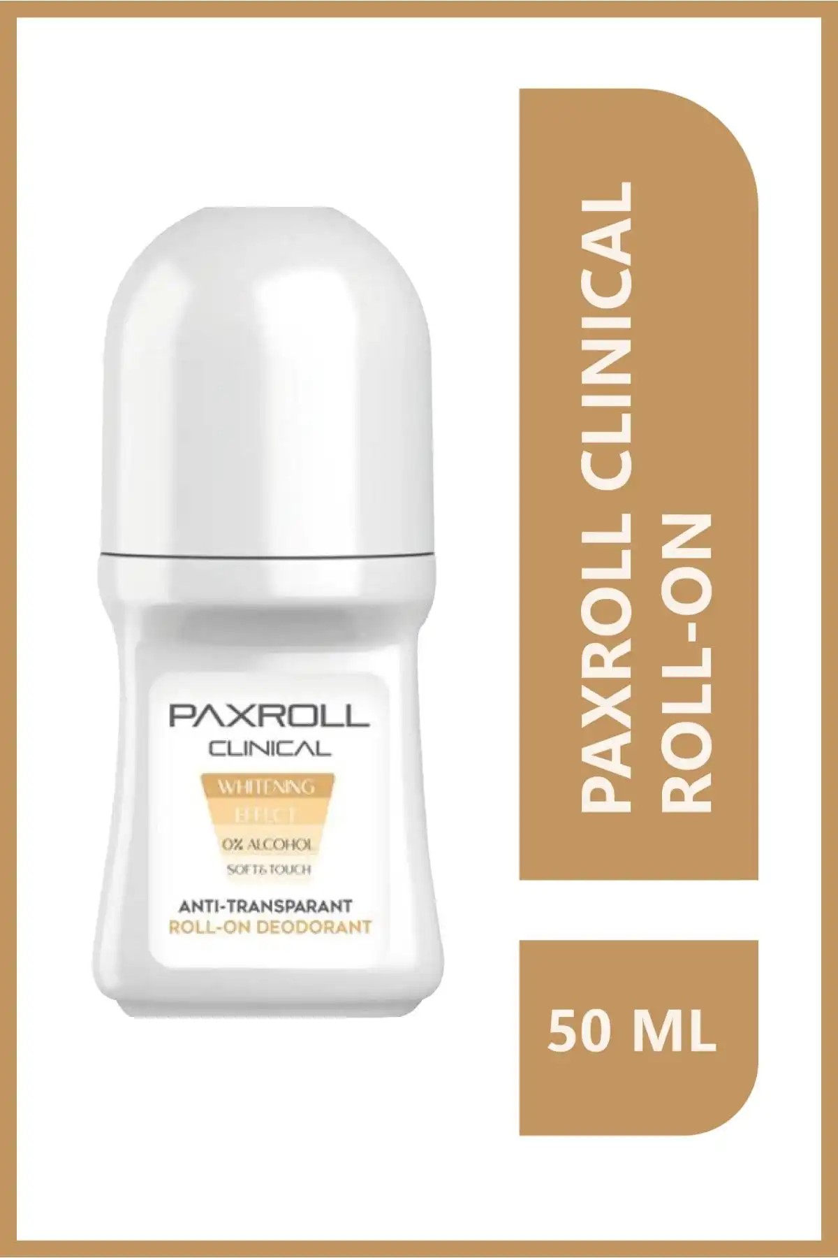 PAXROLL Klinik Antiperspirant Beyazlatıcı Roll-On Deodorant: Ferah Bir Çözüm
