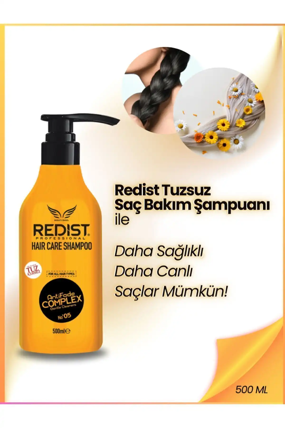 Redist Tuzsuz Saç Bakım Şampuanı: Sülfatsız ve Kepeğe Karşı Etkili Çözüm