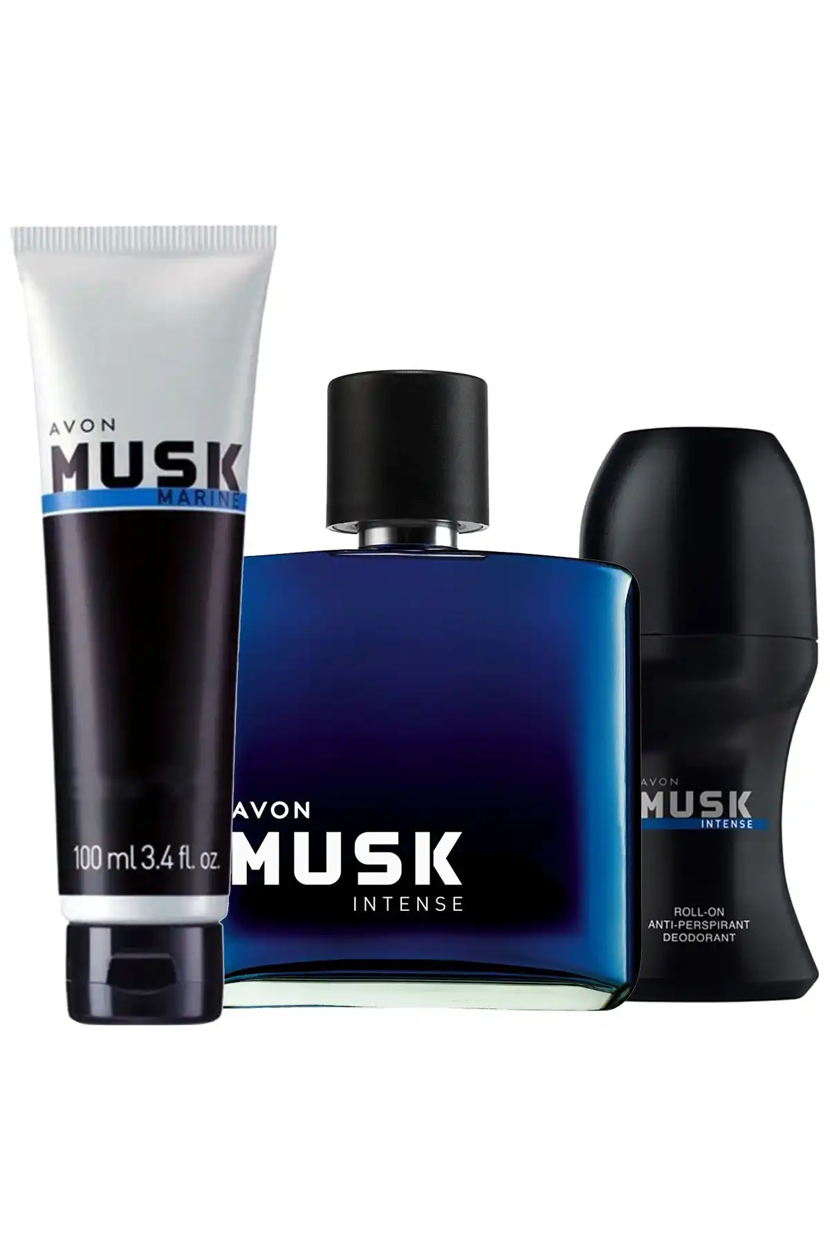 Avon Musk Intense Erkek Parfüm ve Tıraş Sonrası Jel: Kalıcı Ferah ve Konforlu Deneyim