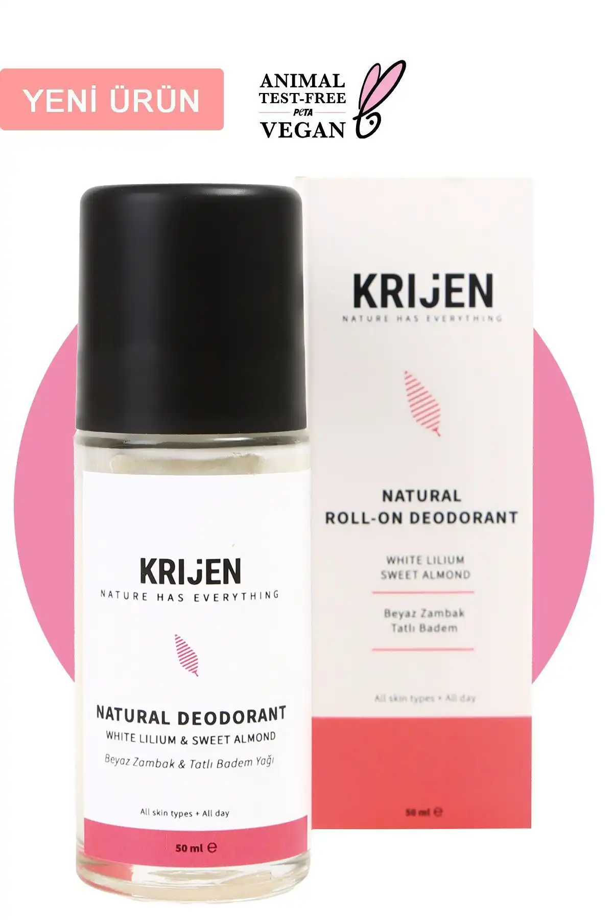 Krijen Doğal Deodorant: Ferahlatıcı Etki ile Güzellik ve Sağlık