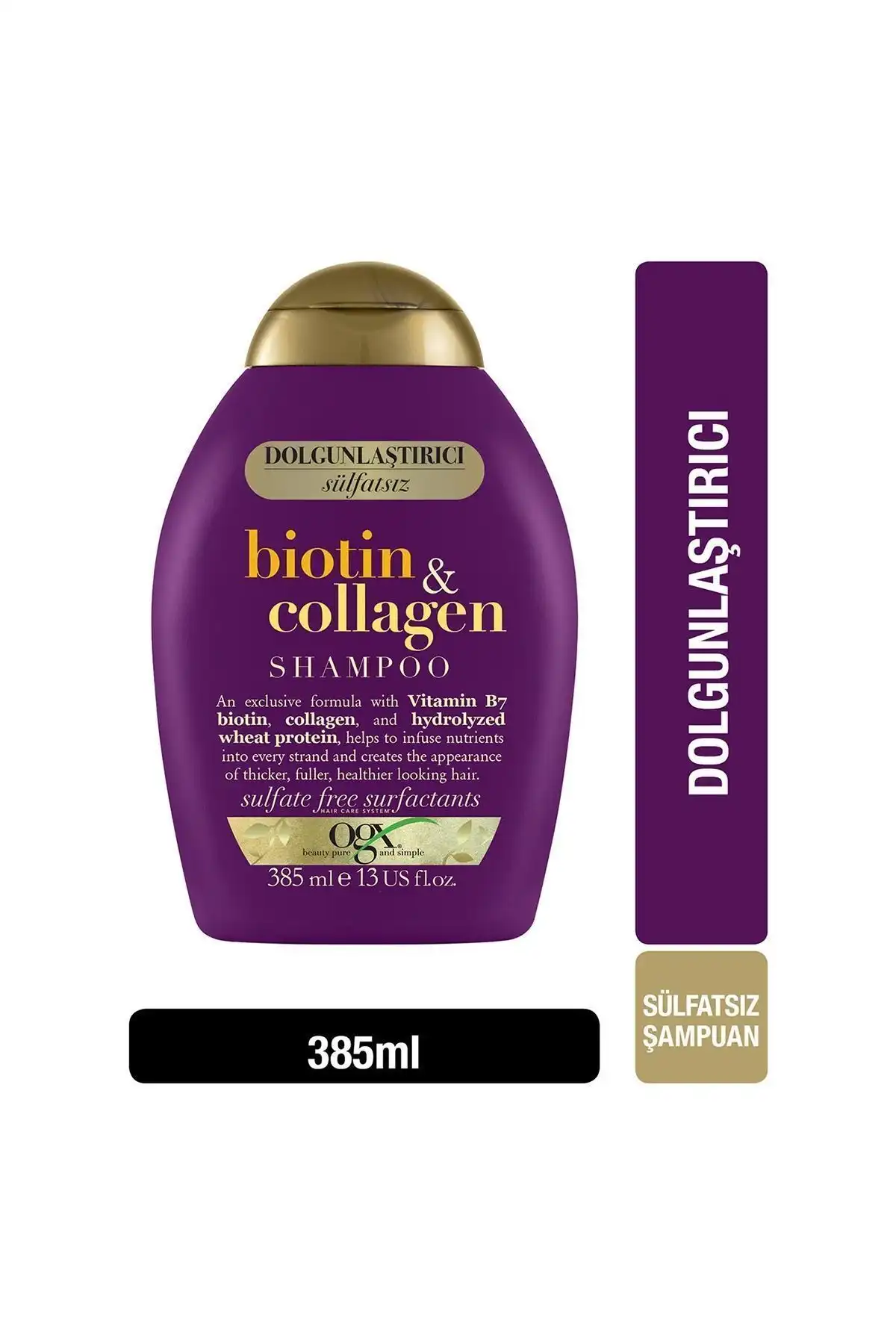 OGX Biotin & Collagen Dolgunlaştırıcı Şampuan: İnce Saçlara Güç ve Hacim Kazandırın
