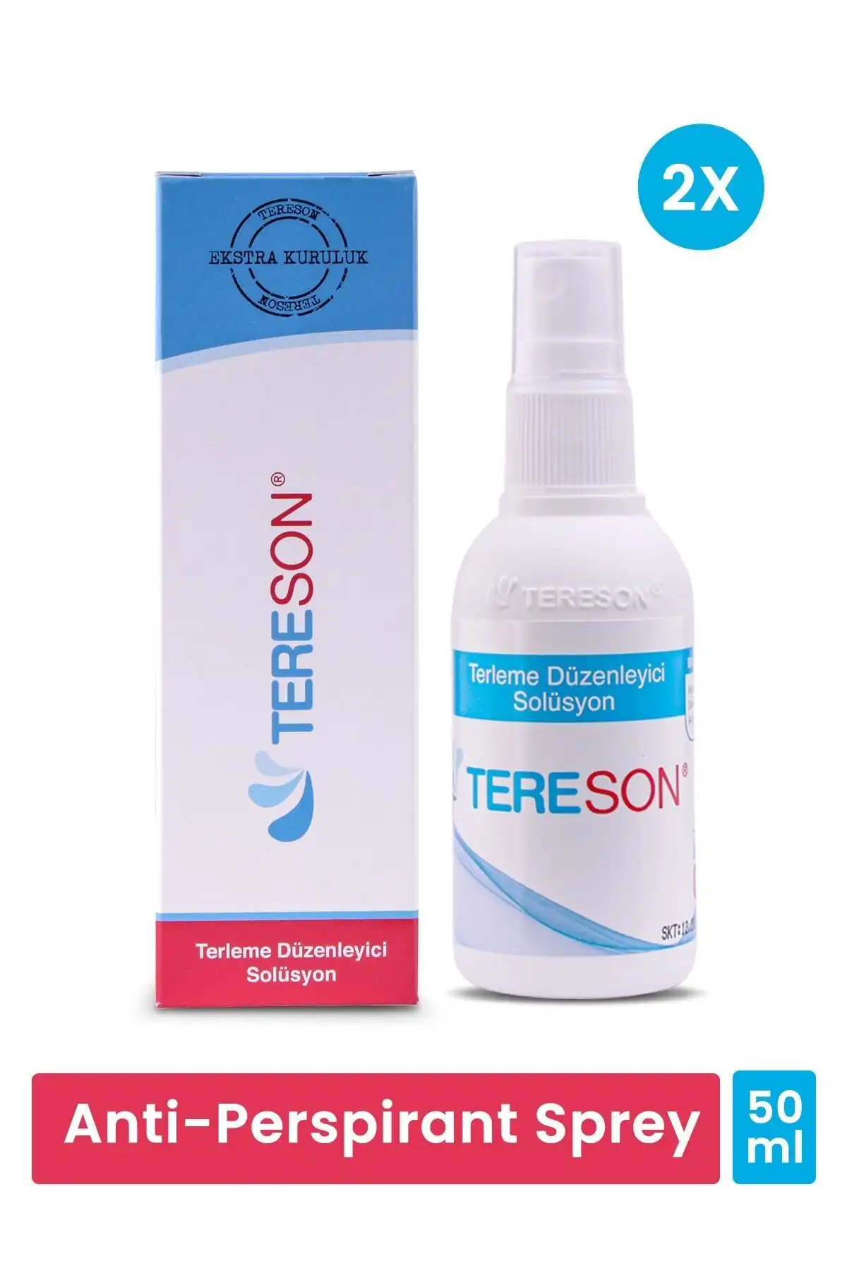 Tereson: Terleme Önleyici ve Koku Kontrolü İçin Etkili Antiperspirant Sprey