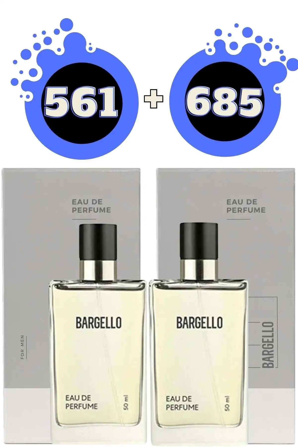 Bargello 561 ve 685 Erkek Parfüm Seti: Ferah kokular için ideal seçim