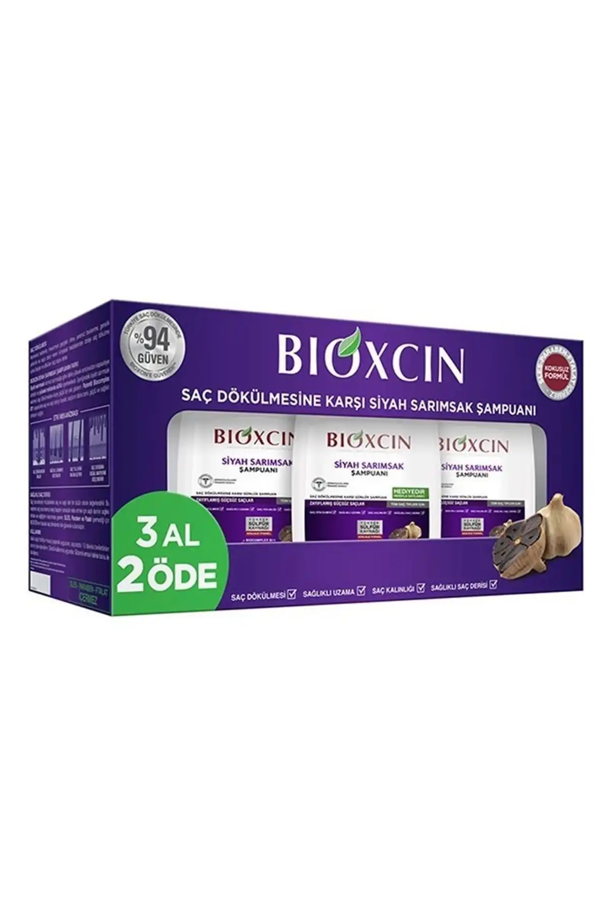 Bioxcin Siyah Sarımsaklı Şampuan ile Saç Dökülmesine Karşı Doğal İyileşme Yöntemi