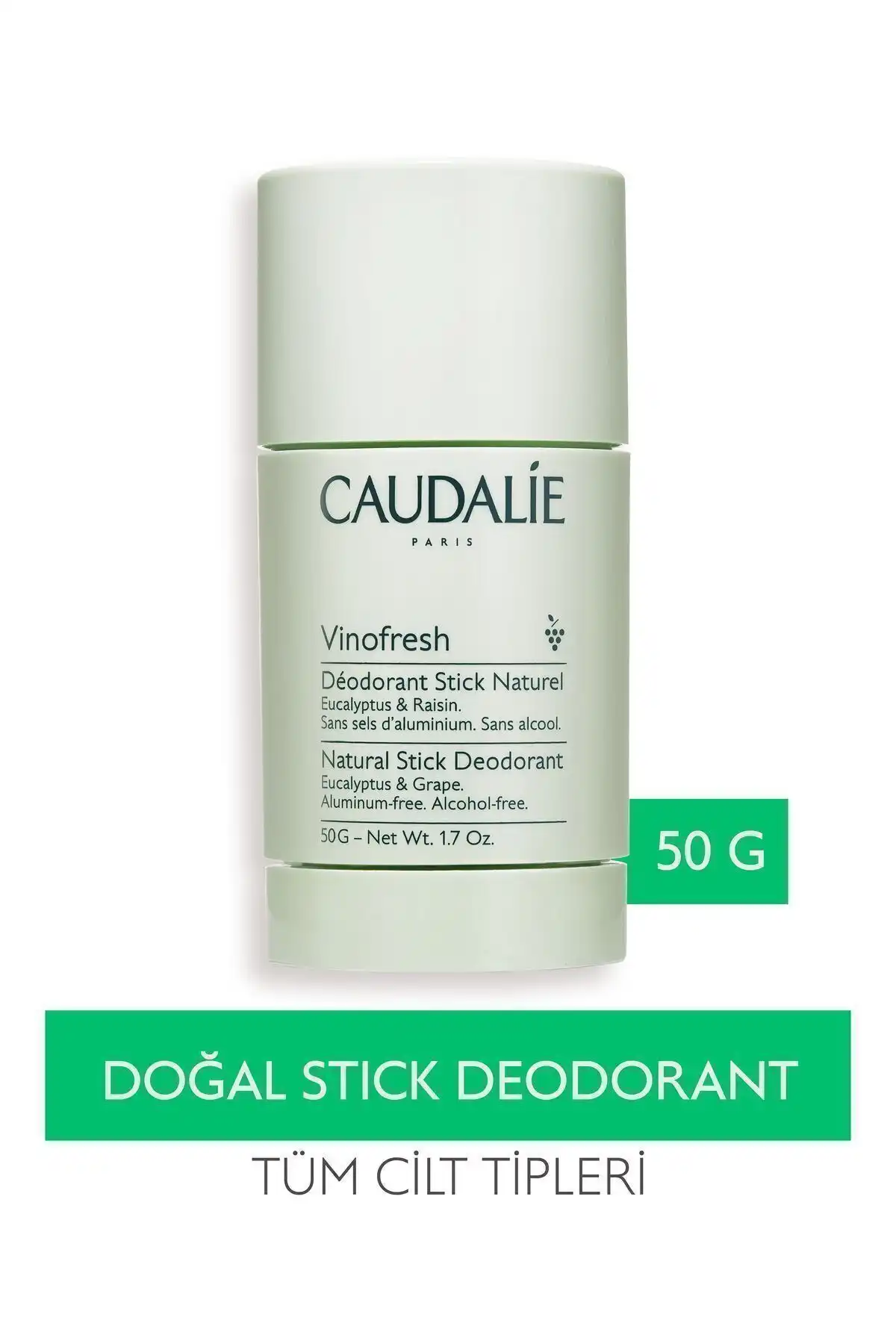 Caudalie Vinofresh Doğal Stick Deodorant ile Gün Boyu Ferahlığın Keyfini Çıkarın