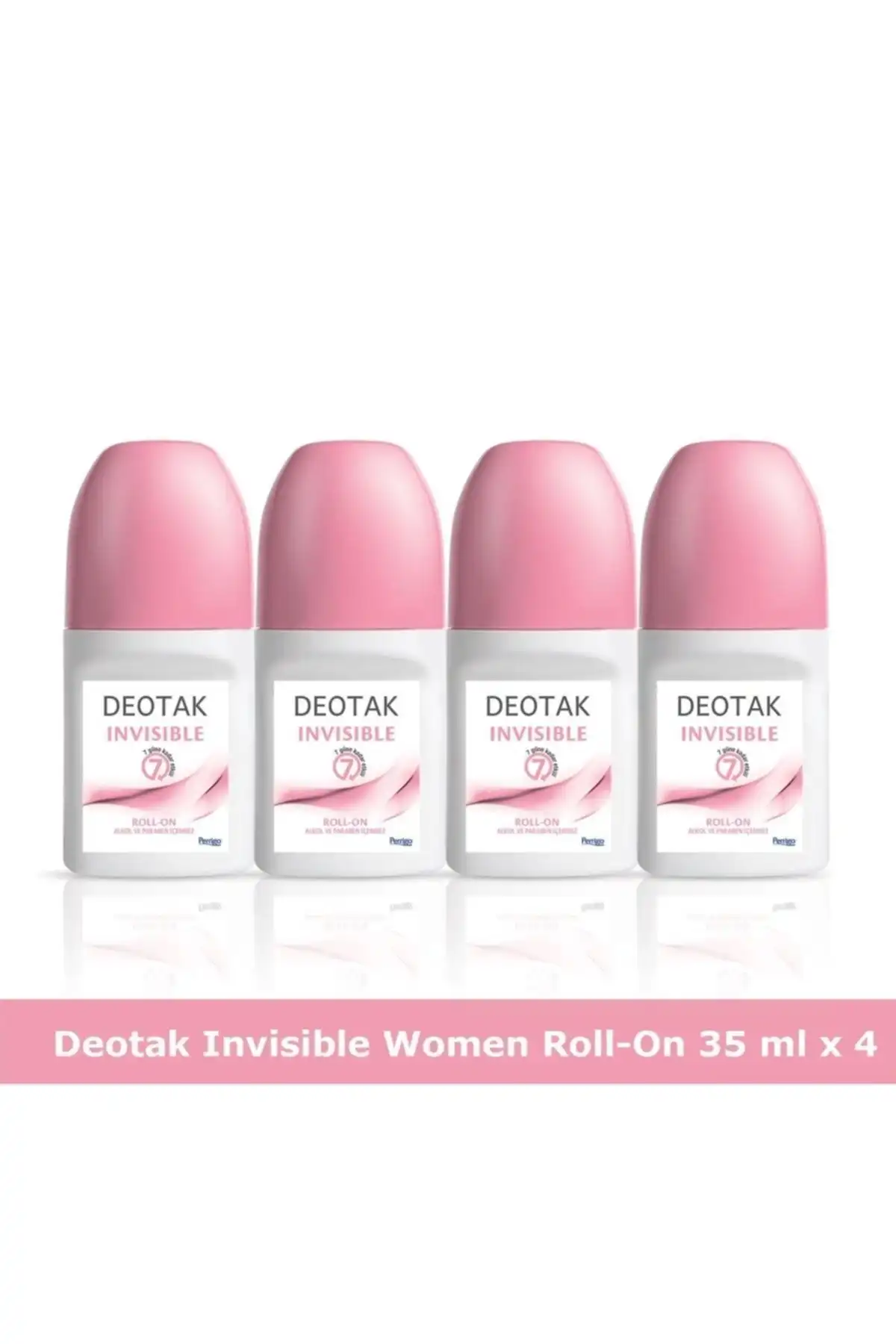 Deotak Invisible Kadın Roll-on Deodorant: Ferah ve Uzun Süreli Koruma Sağlıyor