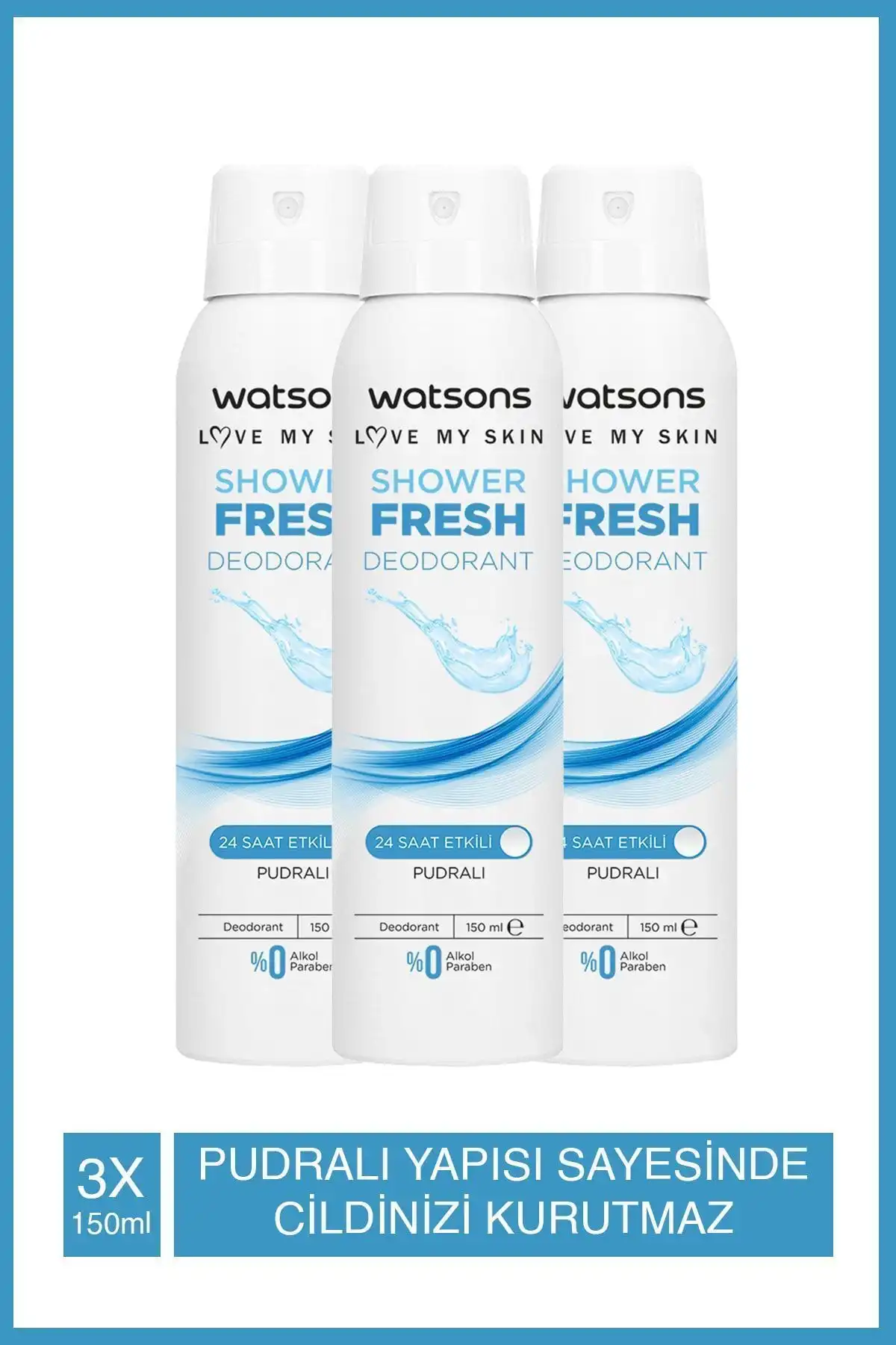 Watsons Shower Fresh Pudralı Deodorant Sprey: Ferahlığın Yeni Yüzü ve Sağlıklı Seçenekler