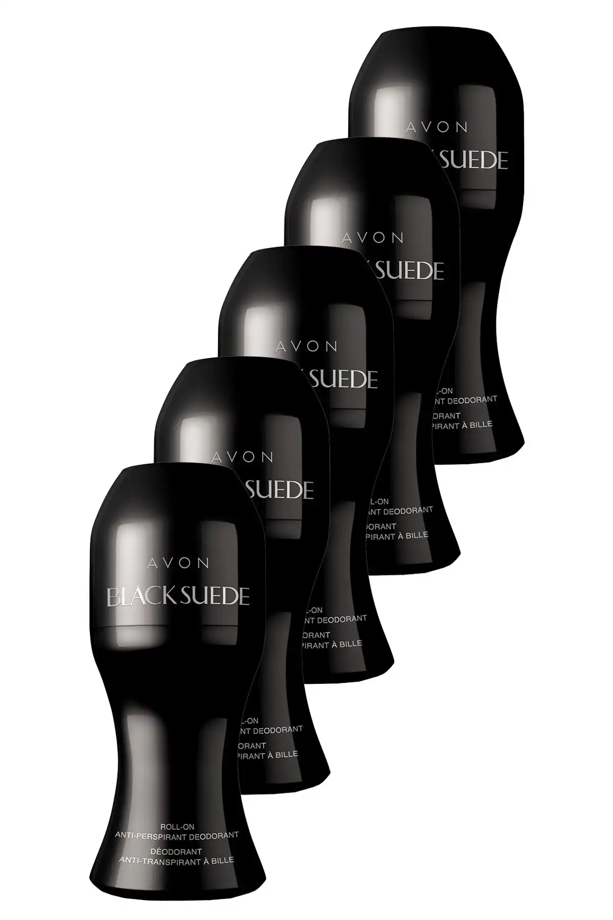 Avon Black Suede Erkek Rollon 50 ml Beşli Set: Uzun Süreli Ferahlık İçin İyi Bir Seçim