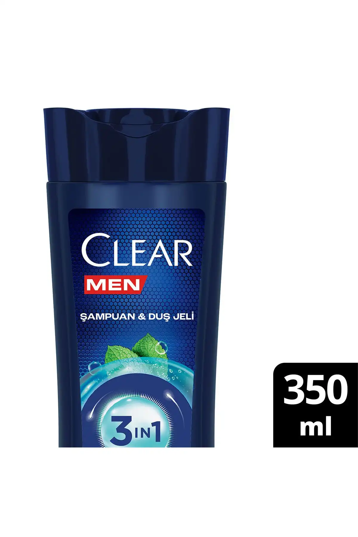Clear Men 3 In 1 Şampuan & Duş Jeli: Saç ve Vücut Temizliği İçin Pratik Çözüm