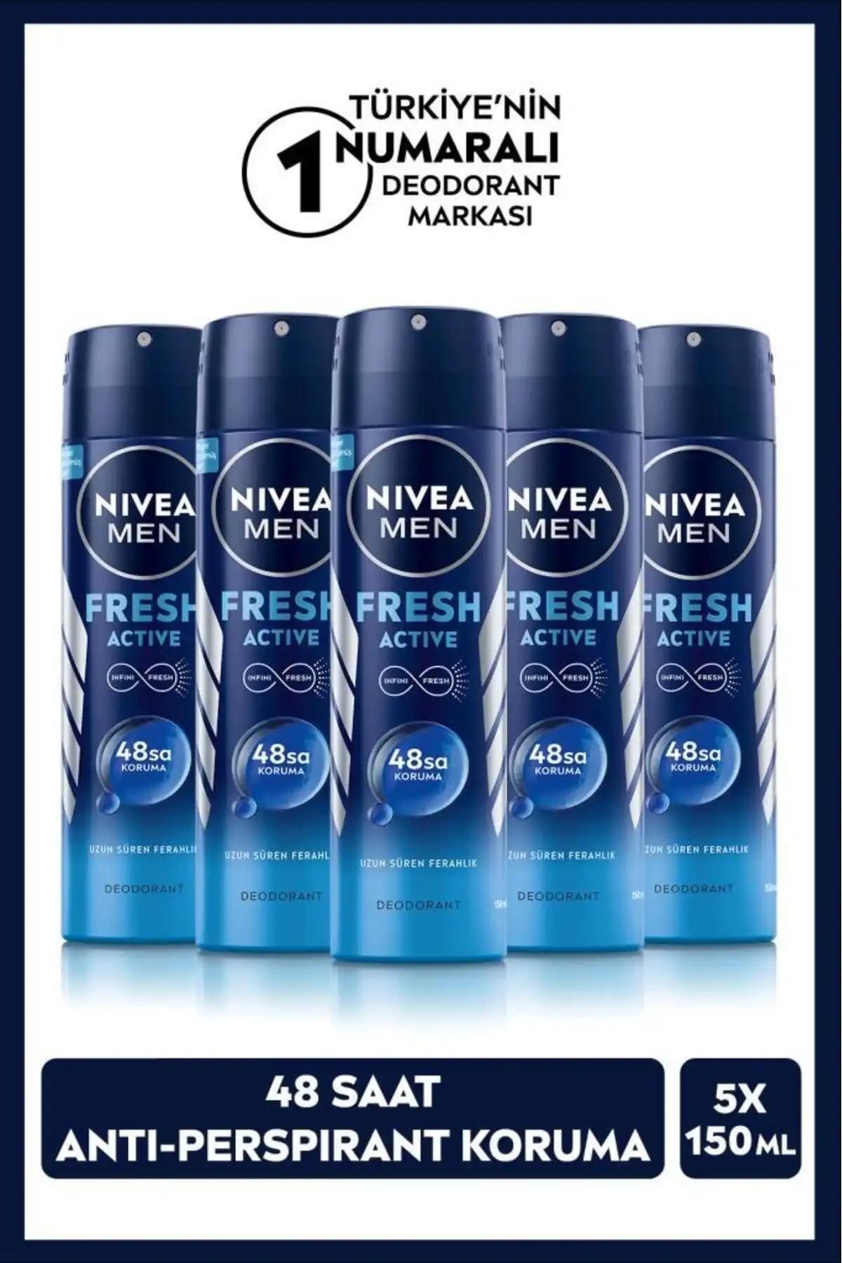 NIVEA Men Fresh Active Erkek Sprey Deodorant: Özellikleri ve Avantajları
