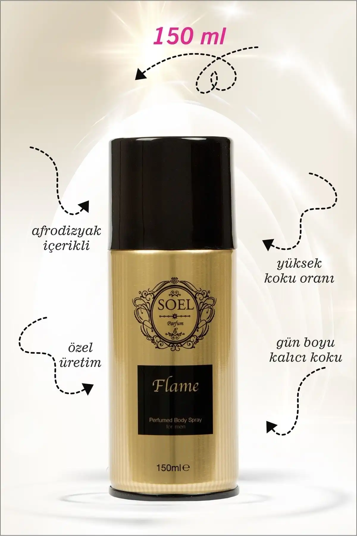 Soel Parfüm Flame Deodorant Sprey: Modern Kadınların İhtiyaçlarına Uygun