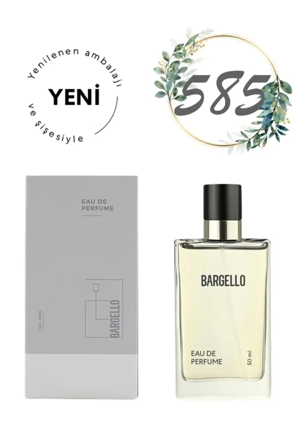 Bargello Erkek Parfüm 585 Floral: Kalıcı ve Ferah Koku Deneyimi
