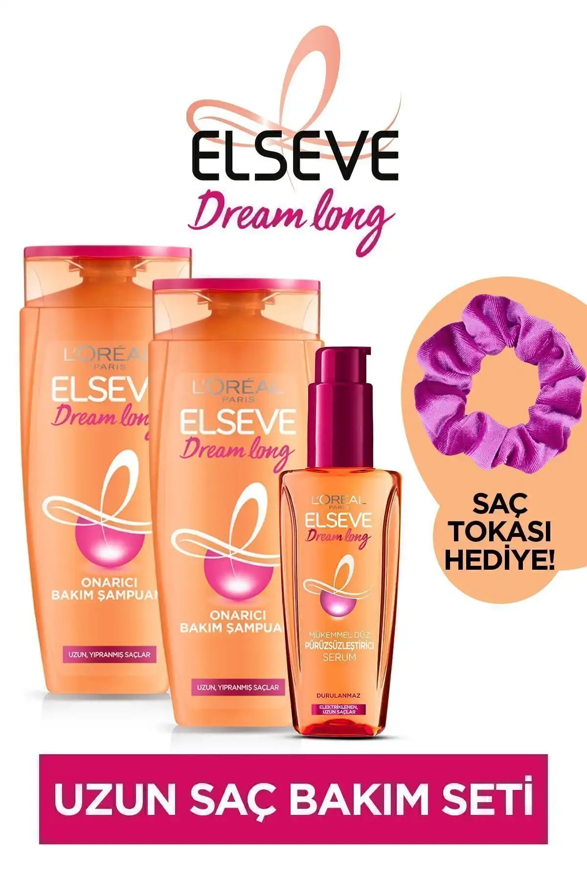Elseve Dream Long: Onarıcı Bakım Şampuanı ve Serumun Etkili Özellikleri