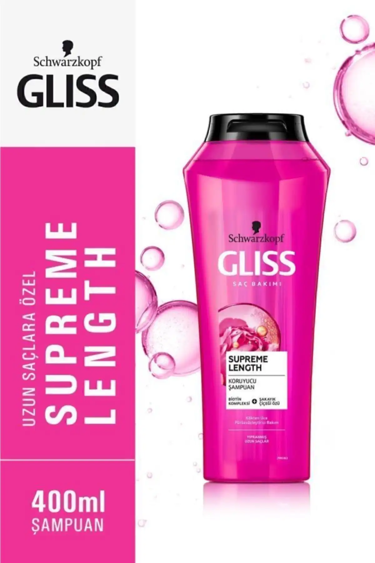 Gliss Supreme Length Koruyucu Şampuan İncelemesi: Biotin ve Şakayık Etkisi