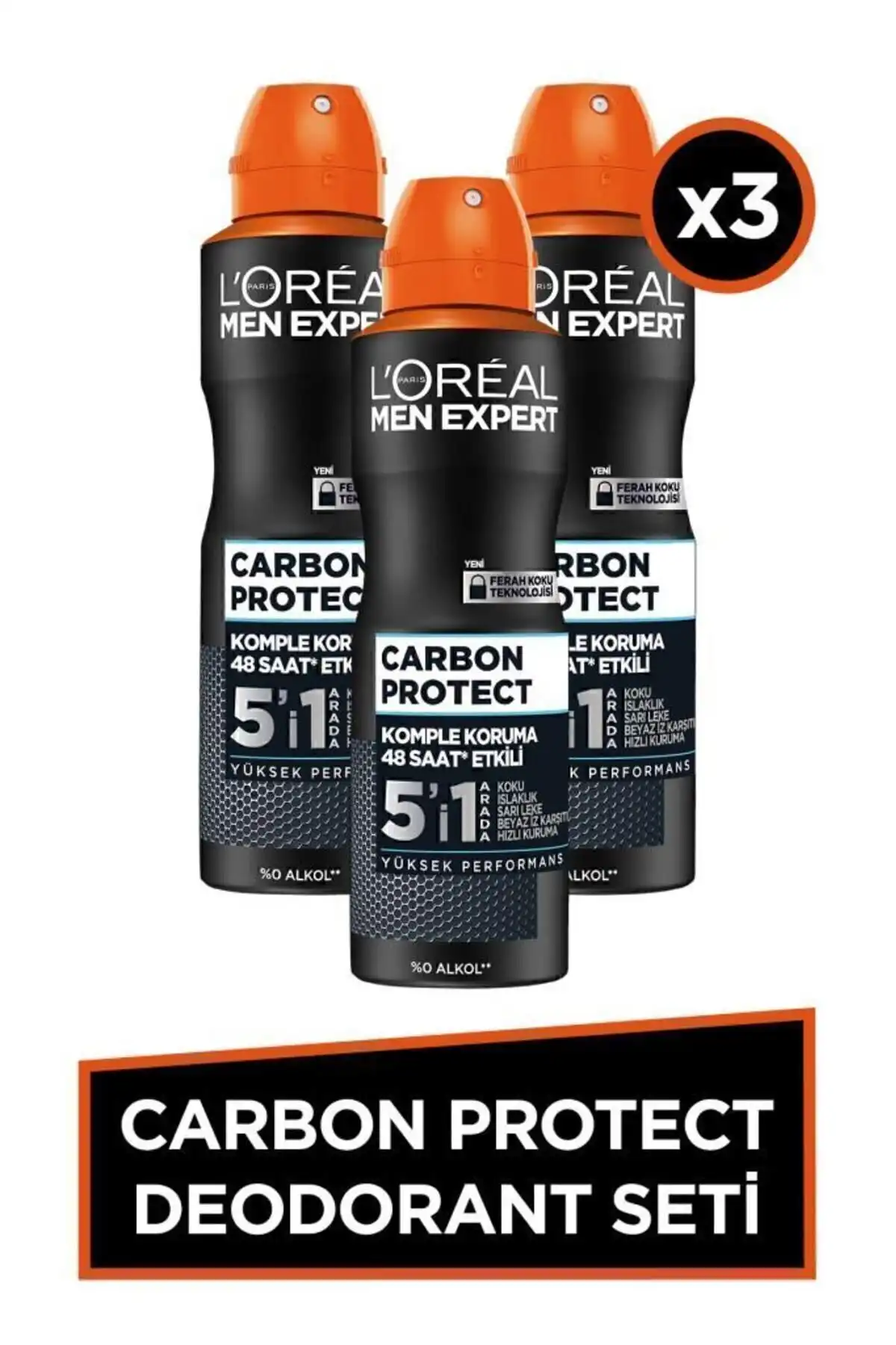L'Oreal Paris Men Expert Carbon Protect Deodorant: Etkili Koruma ve Ferahlama