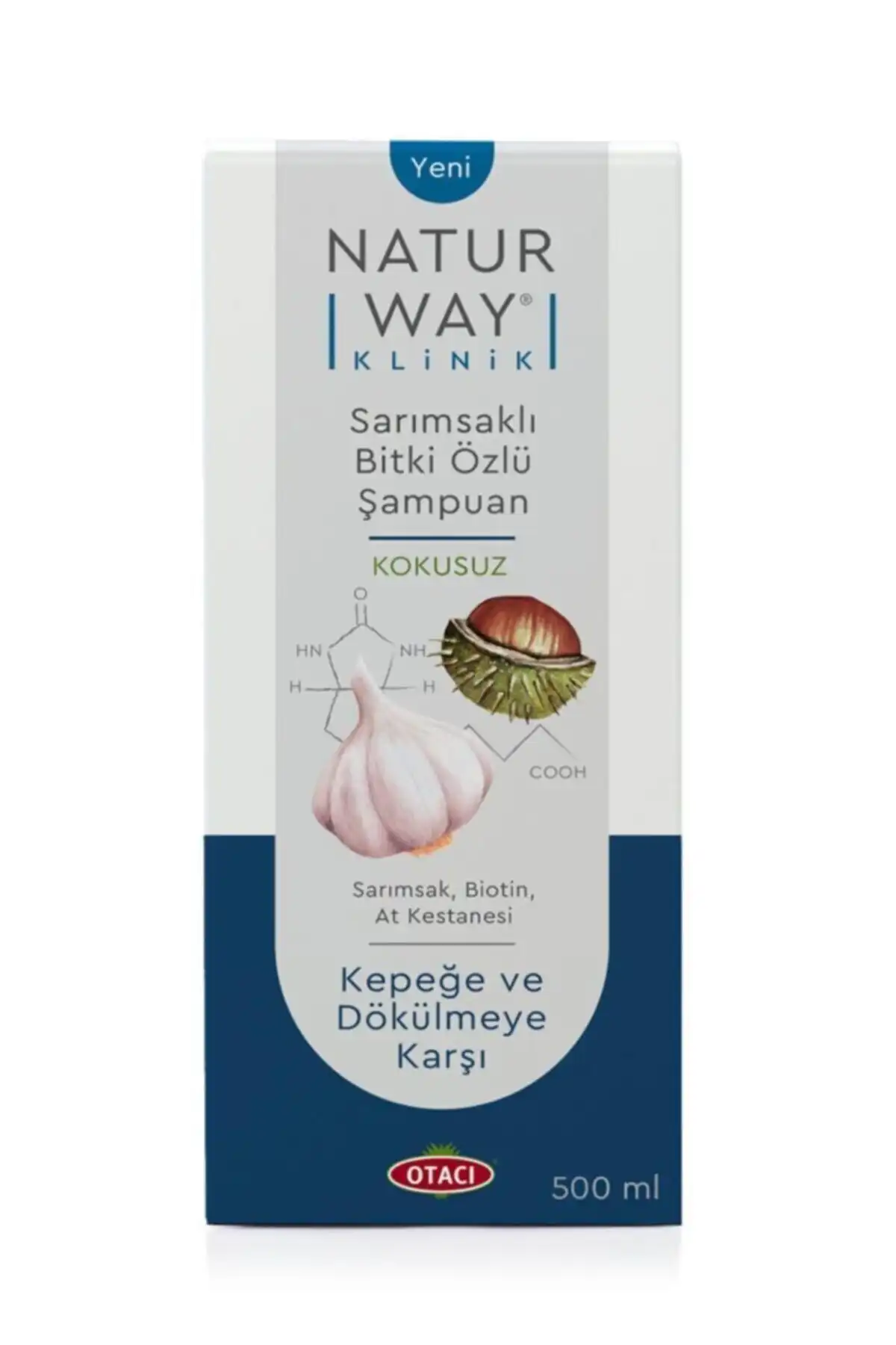 Otacı Naturway Klinik Sarımsaklı Şampuan ile Saç Dökülmesine Son Verin