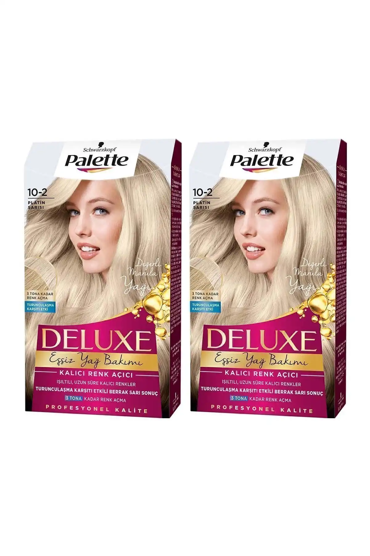 Palette Deluxe 10-2 Platin Sarı Saç Boyası: Özellikleri, Avantajları ve Dezavantajları