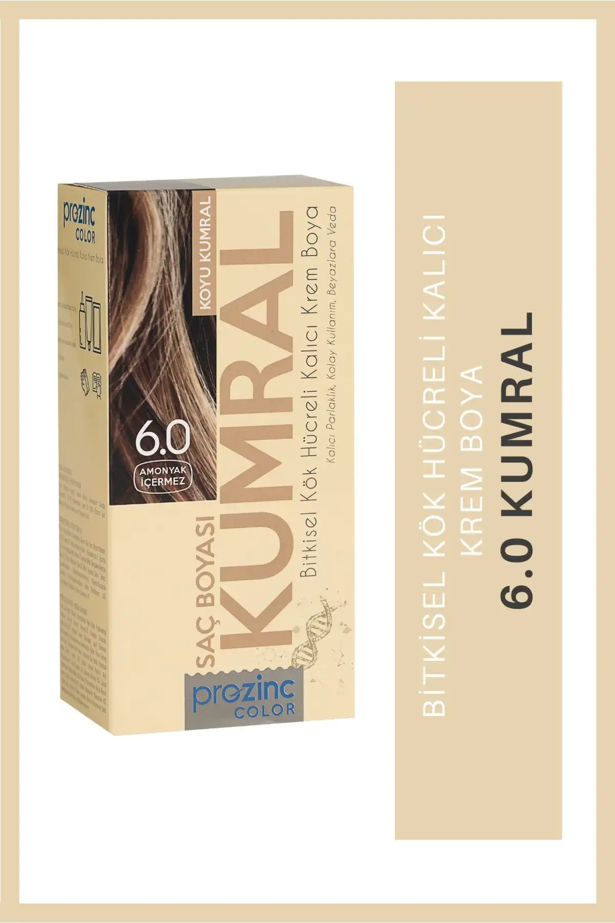 Prozinc Color 6.0 Amonyaksız Bitkisel Saç Boyası ile Doğal Renk Sonuçları