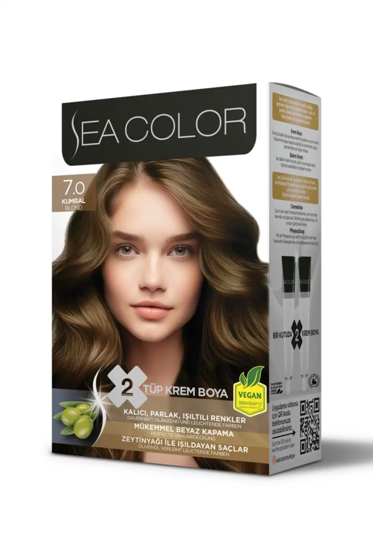 Sea Color 7.0 Kumral Set Boya: Estetik ve Saç Sağlığı İçin Güvenilir Seçim