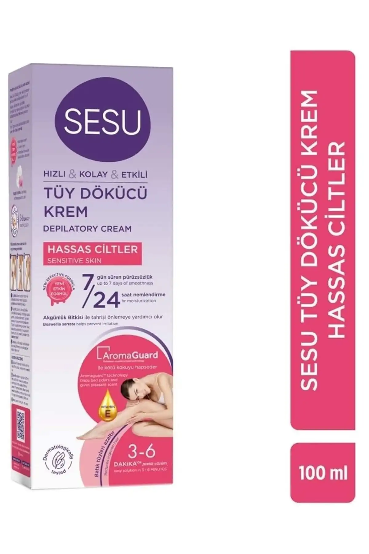 Sesu Tüy Dökücü Krem: Hassas Ciltler İçin Organik Çözüm