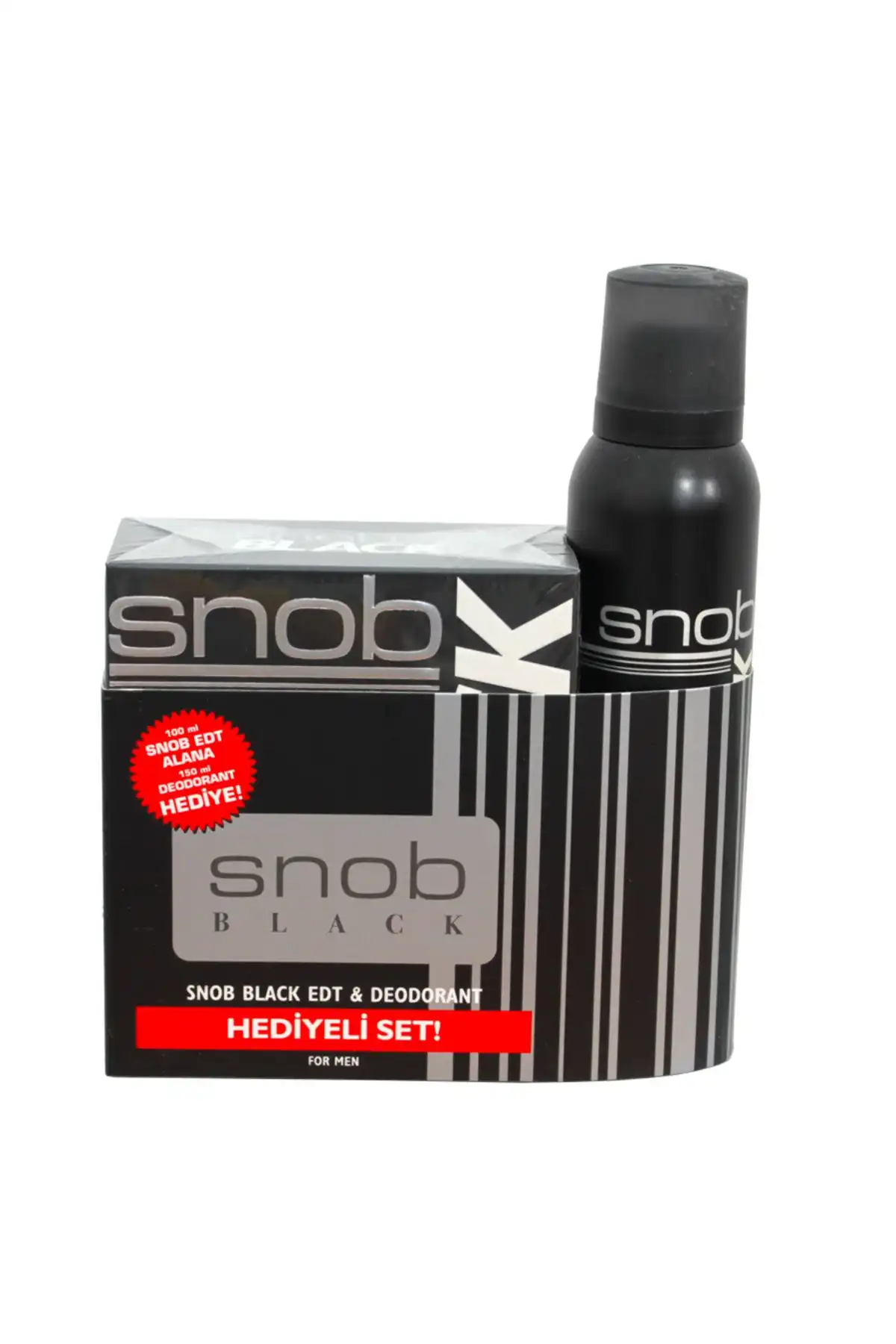 Snob Parfüm Seti Black: Erkekler İçin Kaliteli ve Şık Bir Parfüm Deneyimi