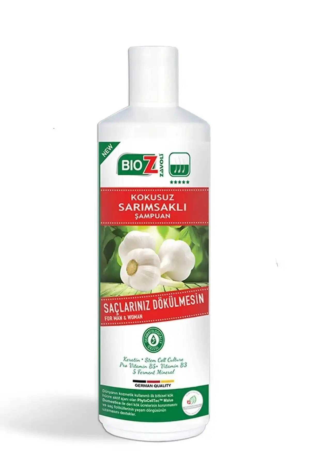 Bioz Saç Dökülmesine Karşı Kokusuz Sarımsaklı Şampuan İncelemesi ve Özellikleri