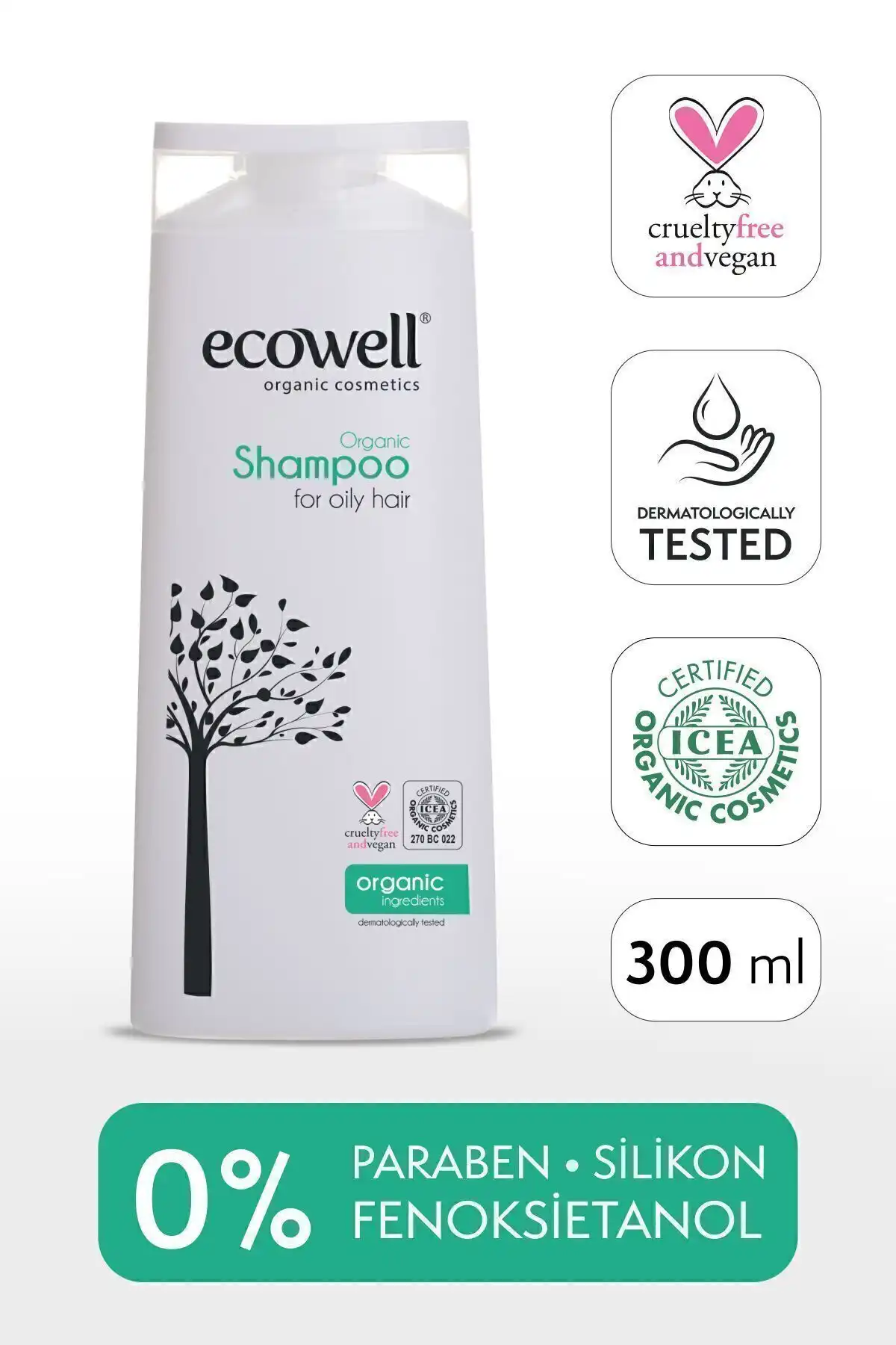 Ecowell Organik Şampuan: Yağlı Saçlar İçin Doğal Ve Etkili Çözüm