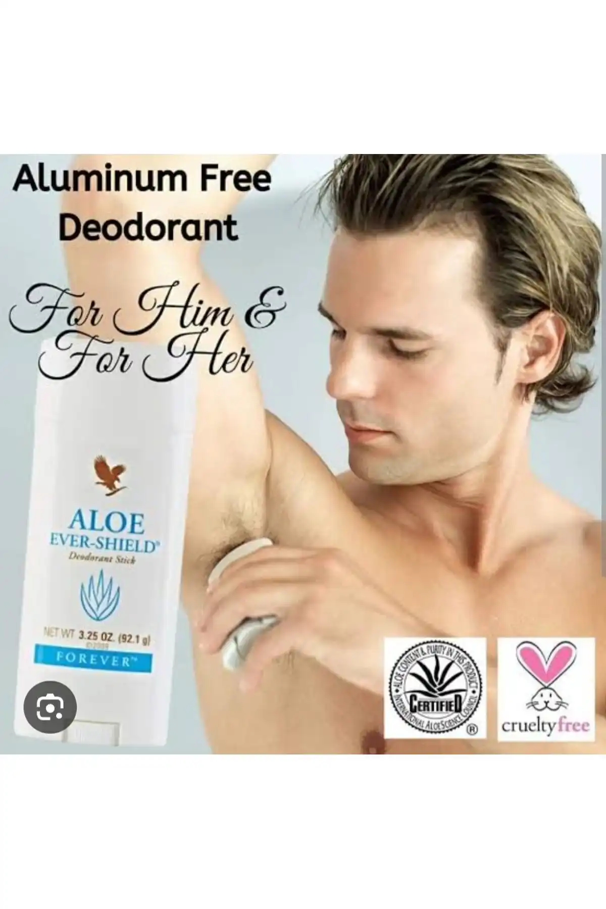 Forever Living Aloe Ever-Shield Stick Deodorant ile Doğal Ferahlık Sağlayın