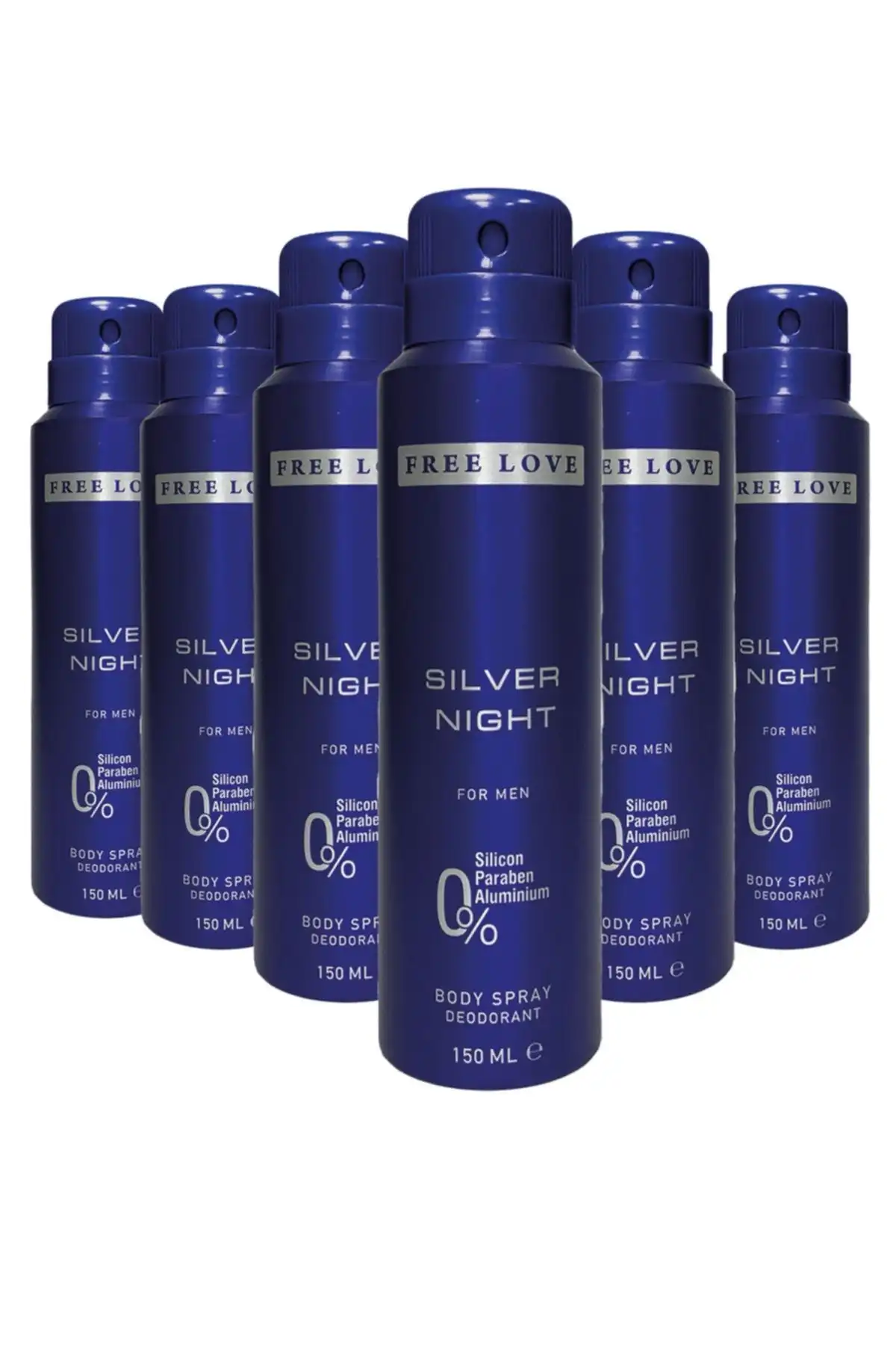 Free Love Silver Night Erkek Deodorant: Tazelik ve Özgüvenin Temsilcisi