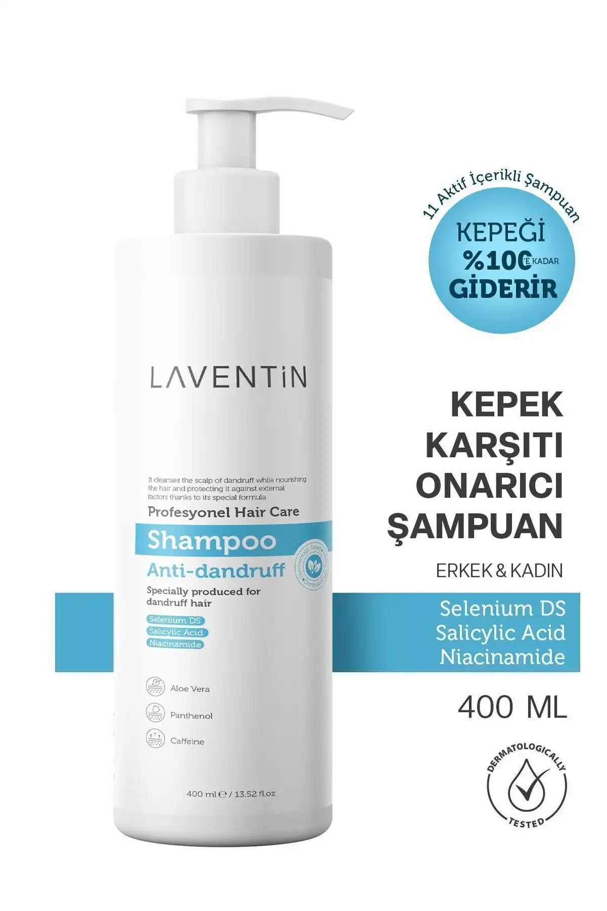 Laventin Kepek ve Kaşıntı Karşıtı Tuzsuz Şampuan ile Sağlıklı Saçlar Elde Edin