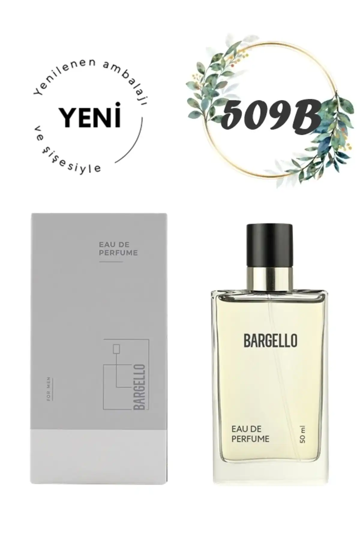 Bargello Erkek Parfüm 509 B Fresh: Ferah ve Kalıcı Çiçeksi Koku Deneyimi