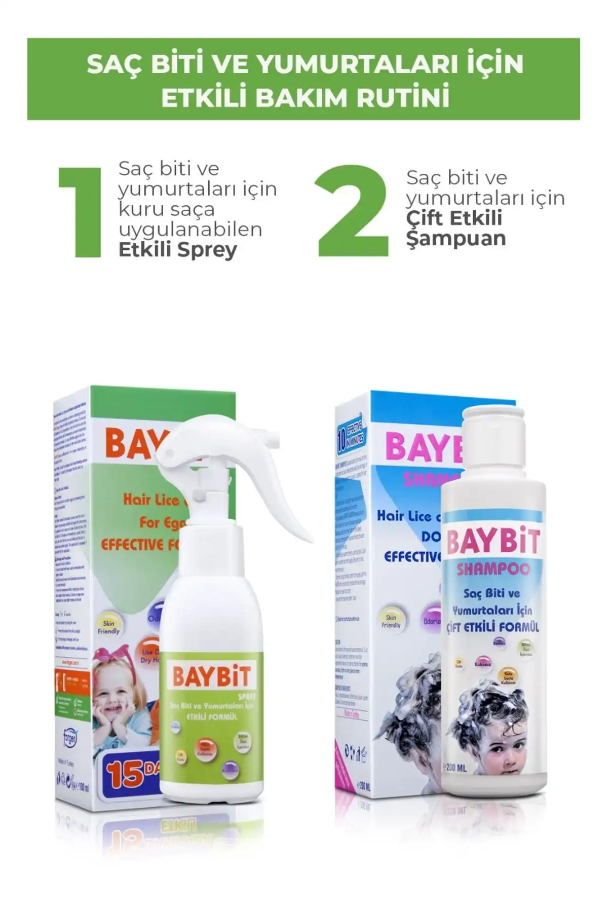 BAYBİT Saç Biti Spreyi ve Şampuanının Avantajları ve Dezavantajları