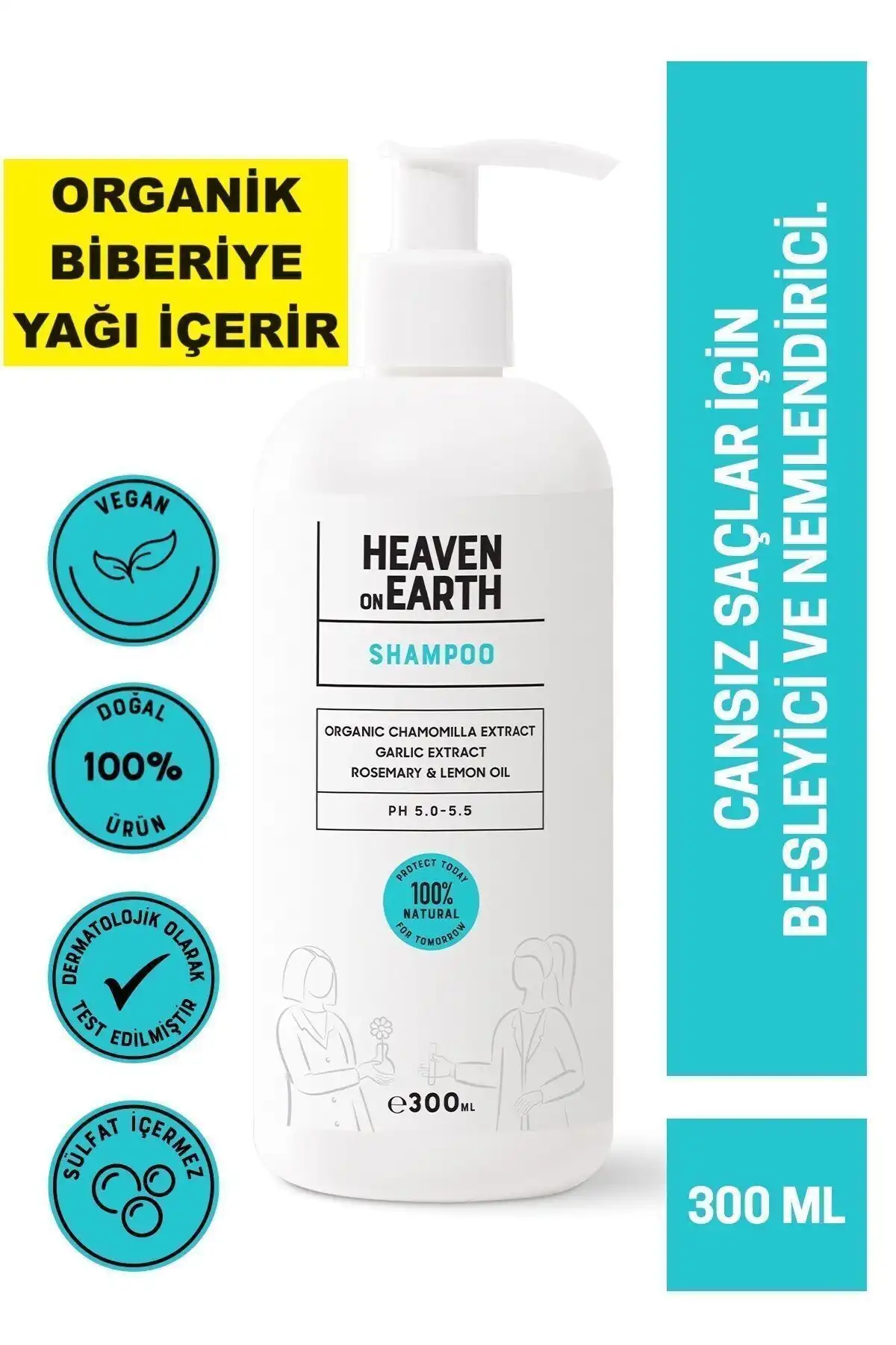 Heaven on Earth Saç Dökülme Karşıtı Sülfatsız Besleyici Şampuan İncelemesi