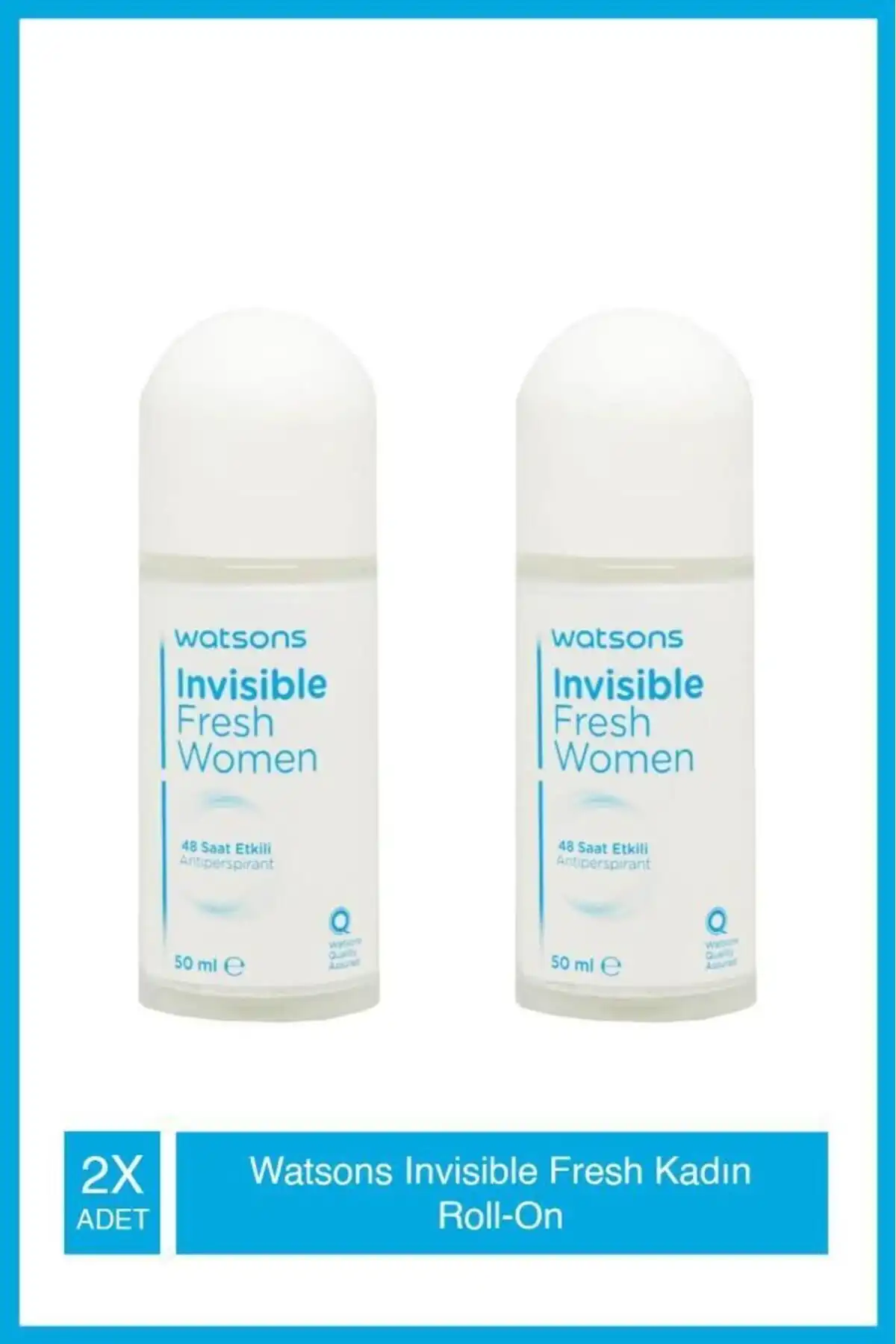 Watsons Invisible Fresh 48 Saat Etkili Kadın Roll-on Deodorant Ürün İncelemesi