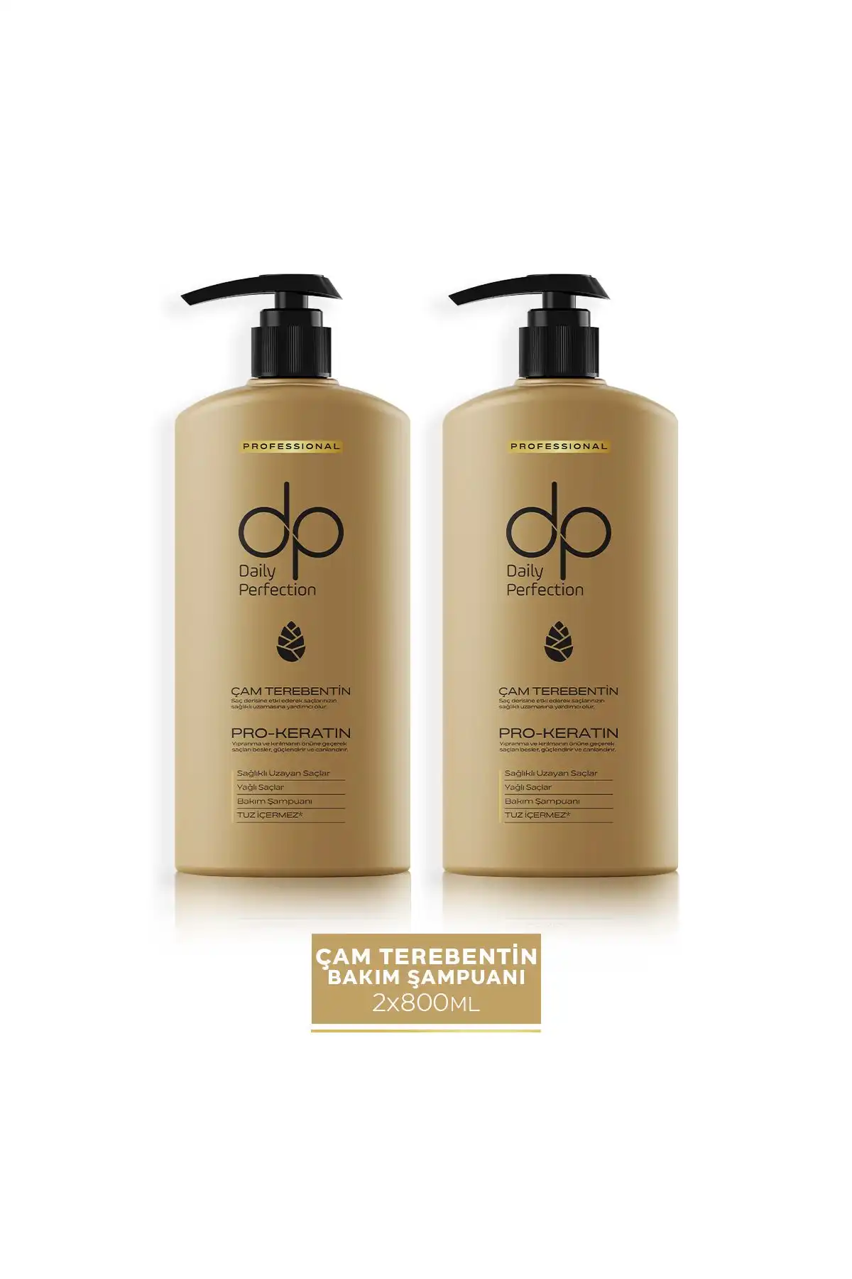 dp Daily Perfection Şampuan Çam Terebentin ile Sağlıklı Saçlar Elde Edin