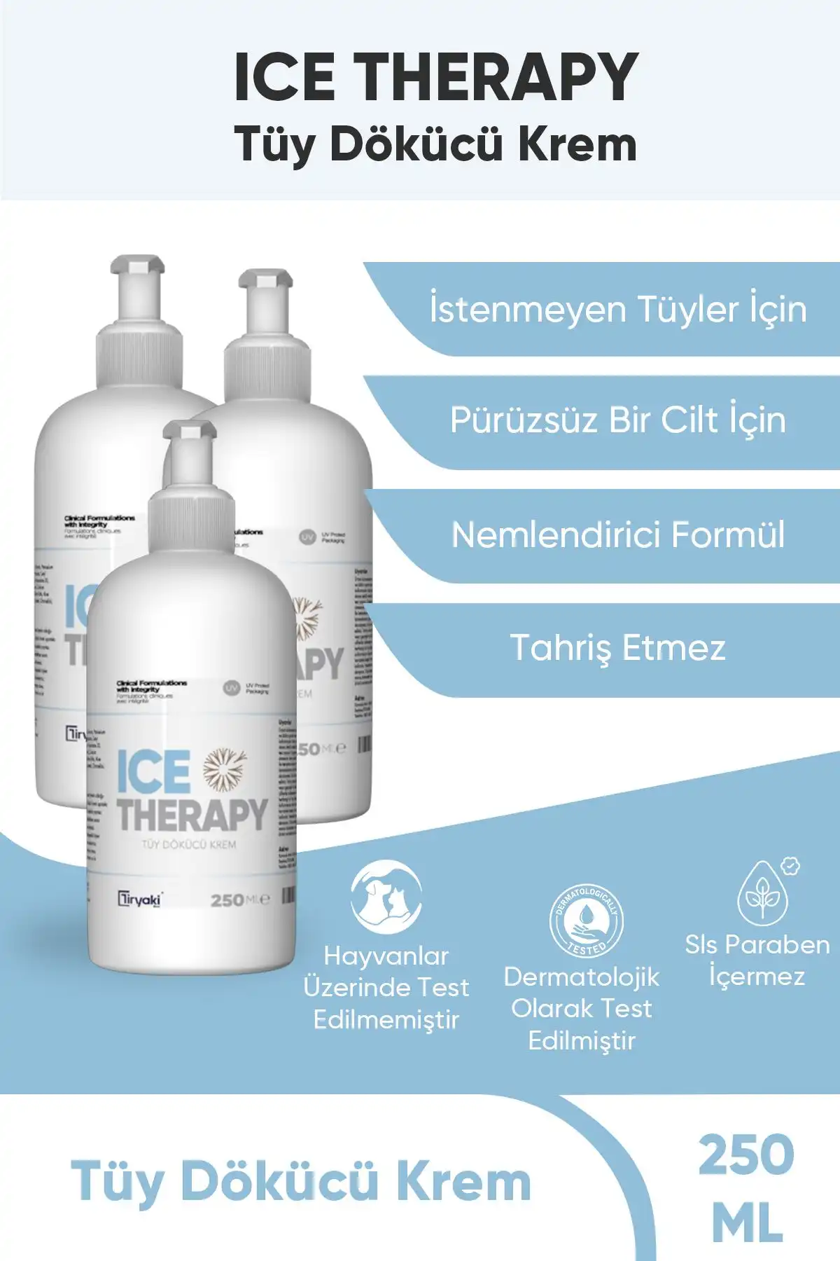 Ice Therapy Tüy Dökücü Epilasyon Kremi: Etkili ve Konforlu Kullanım Deneyimi