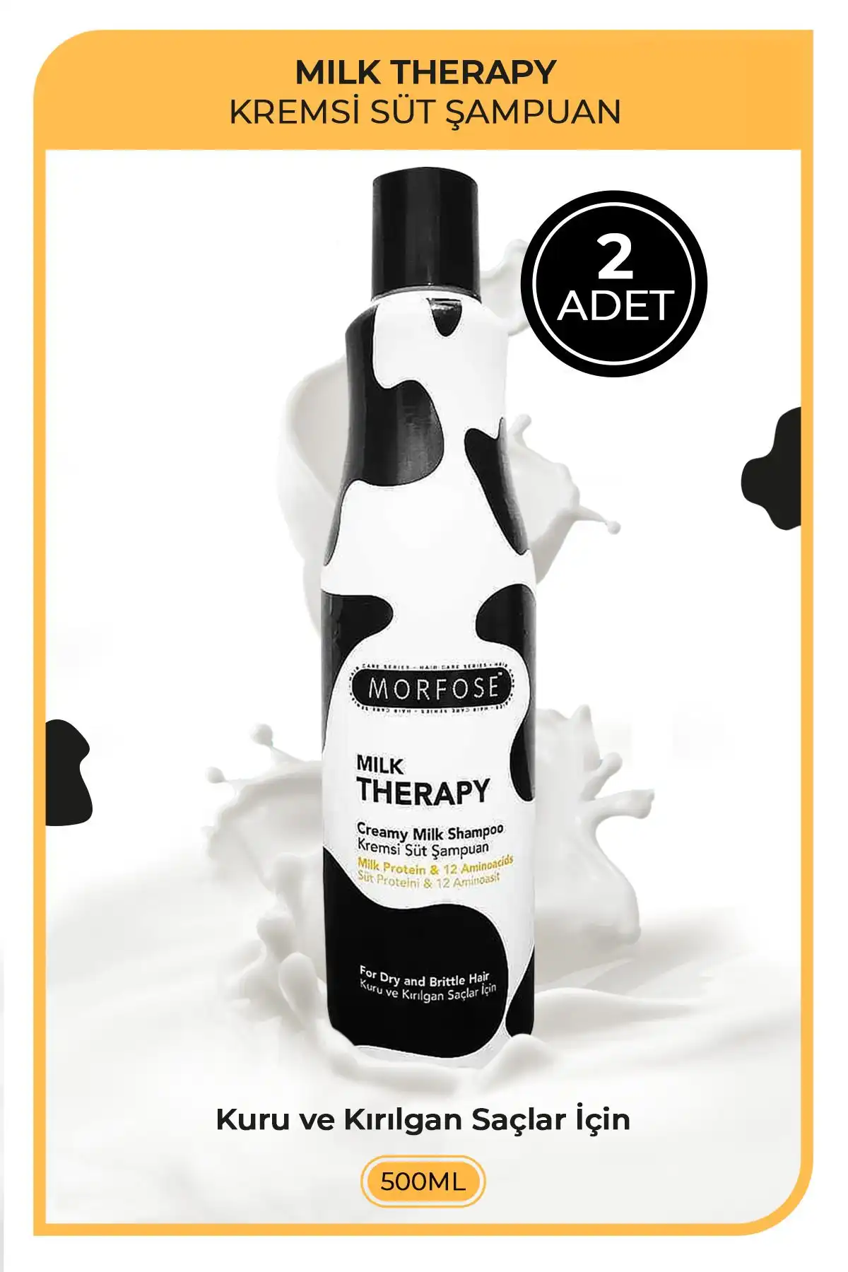 Morfose Milk Therapy Şampuan: Kuru ve Yıpranmış Saçlar İçin Mükemmel Çözüm