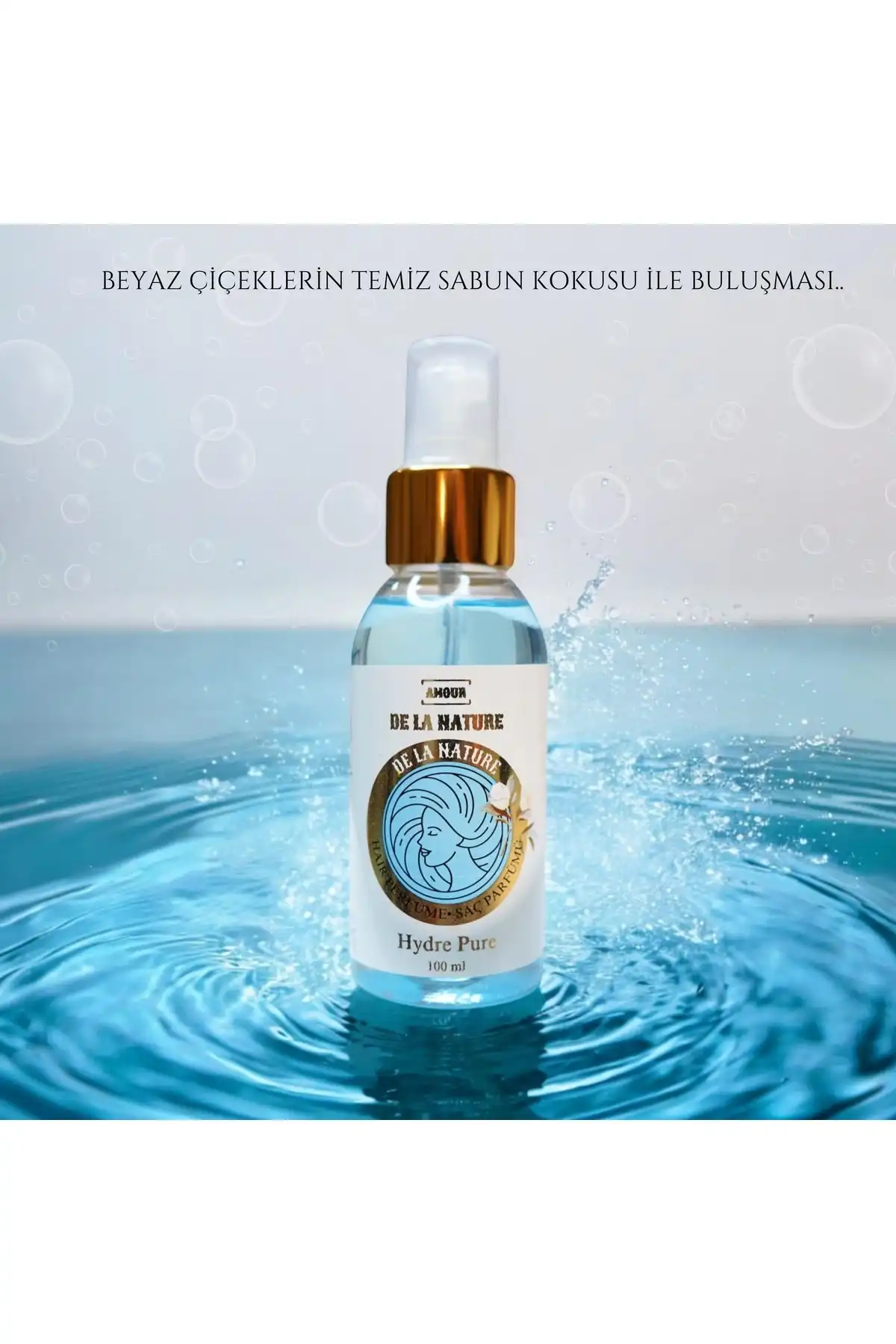 Amour de la Nature Hydre Pure Saç Parfümü: Temiz ve Ferah Koku ile Saç Bakımı