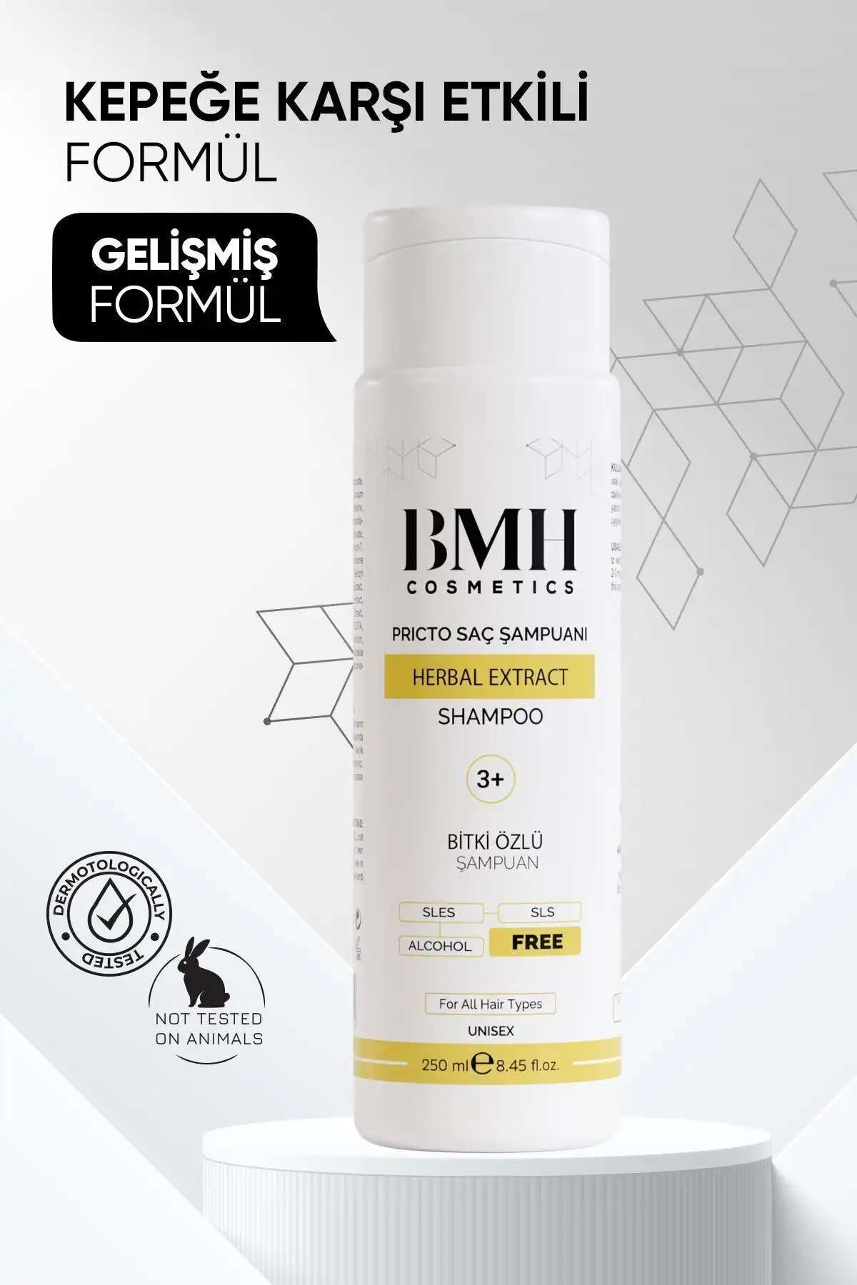BMH Cosmetics Pricto 3 Seboreik Dermatit Kepek Saç Şampuanı İncelemesi ve Faydaları