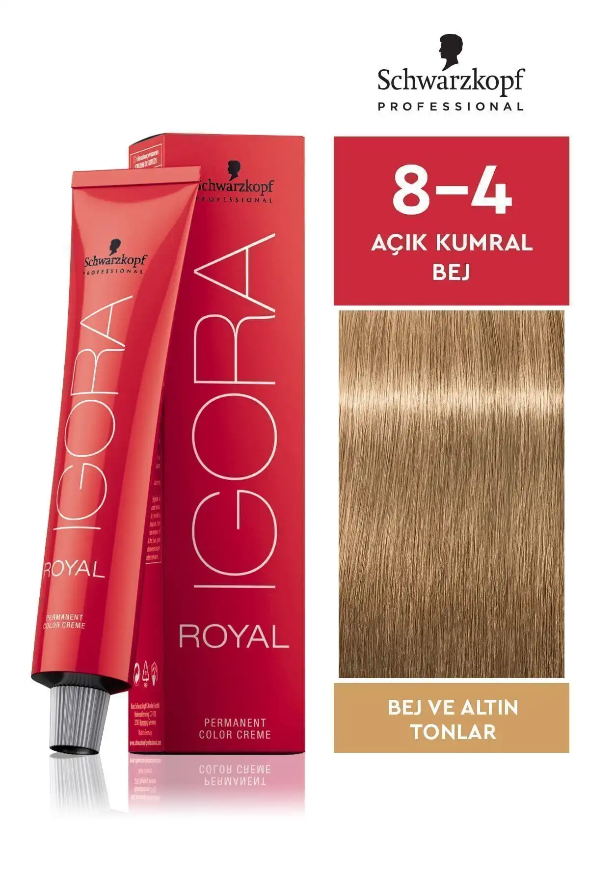 Igora Royal Altın Tonlar 8-4 Açık Kumral Bej Saç Boyası Hakkında Detaylı İnceleme