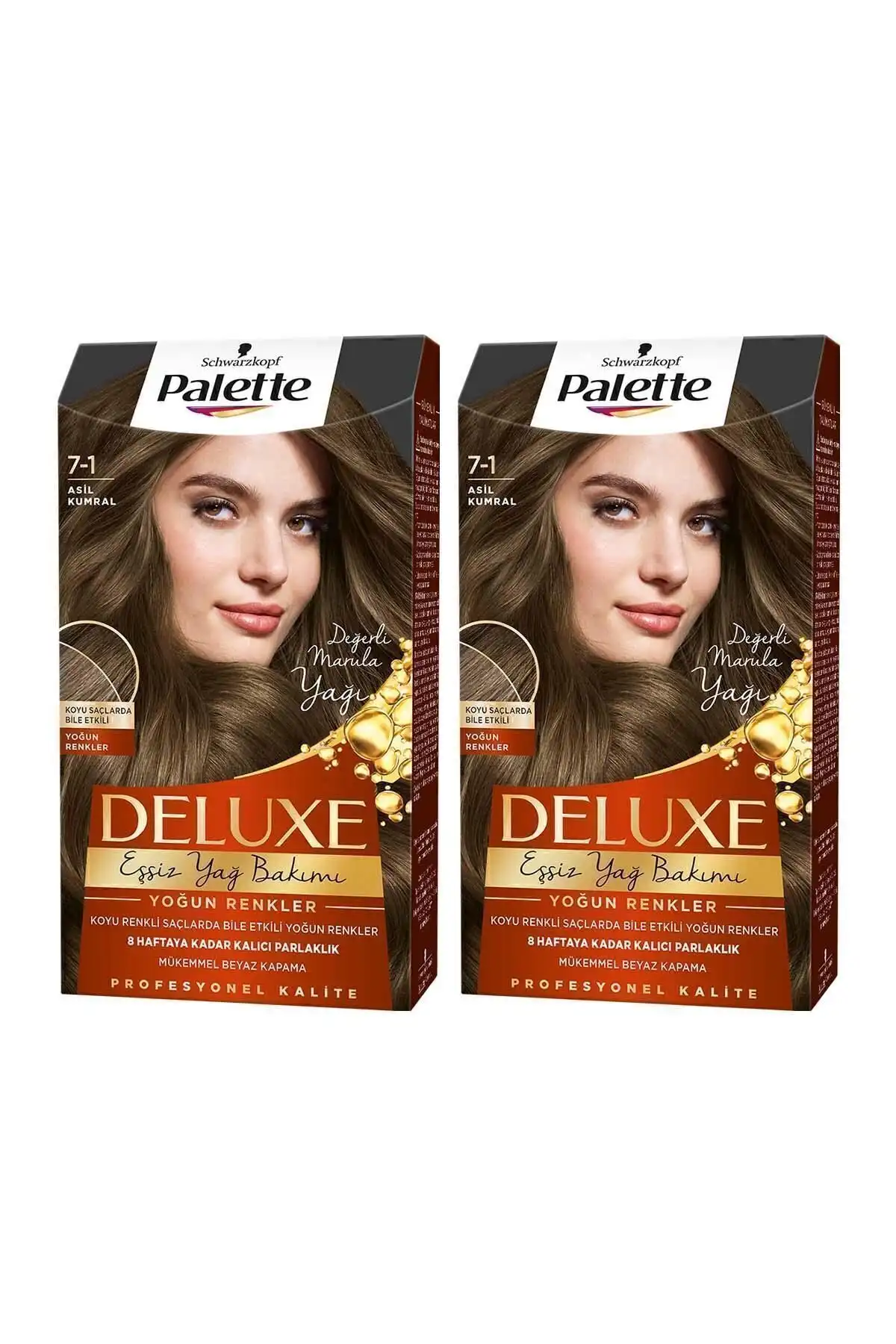 Palette Deluxe Yoğun Renkler 7-1 Asil Kumral Saç Boyası İncelemesi ve Kullanımı